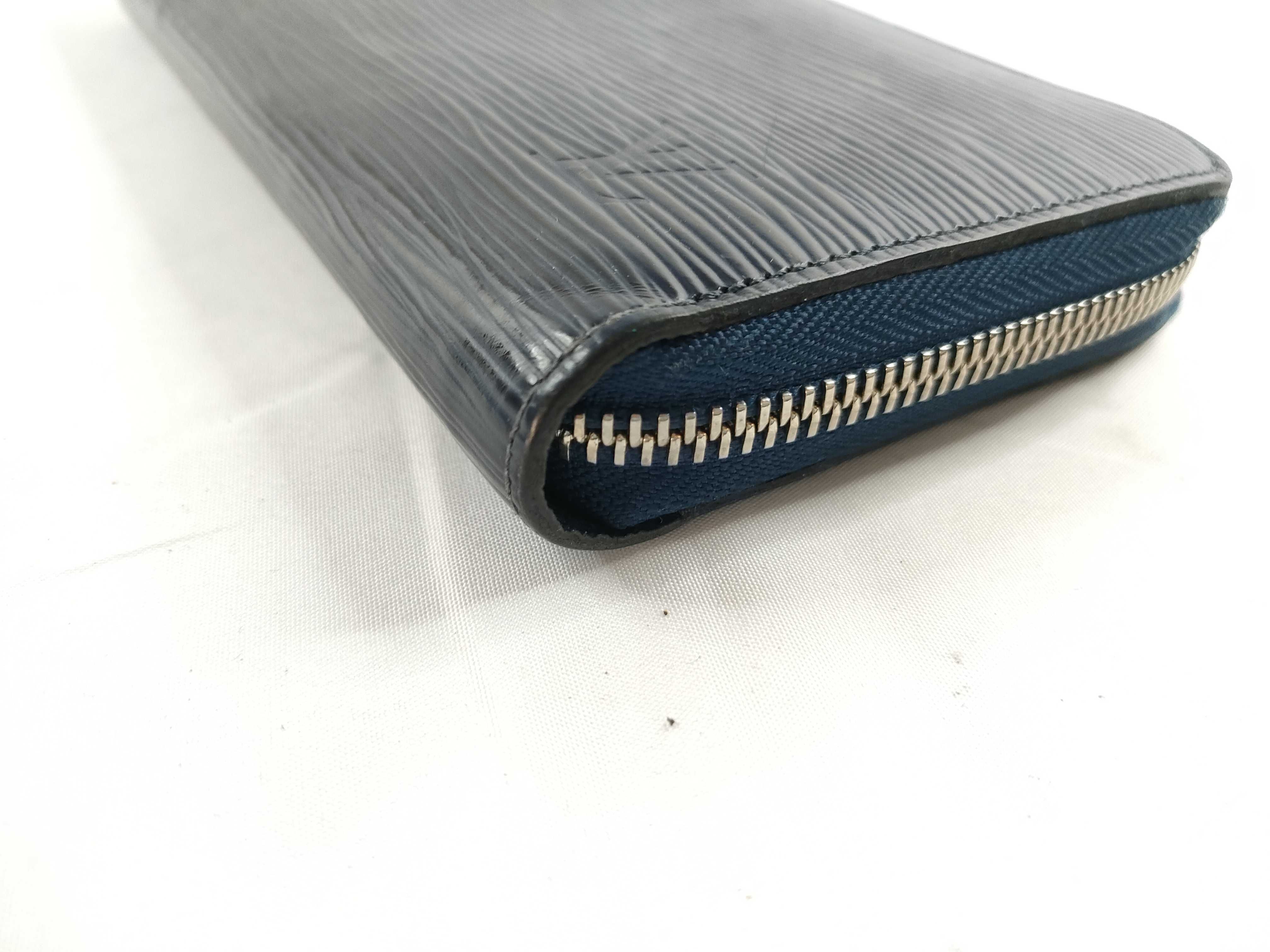 Epi Zippy Wallet Indigo Blue M61873 Wallet — view 3