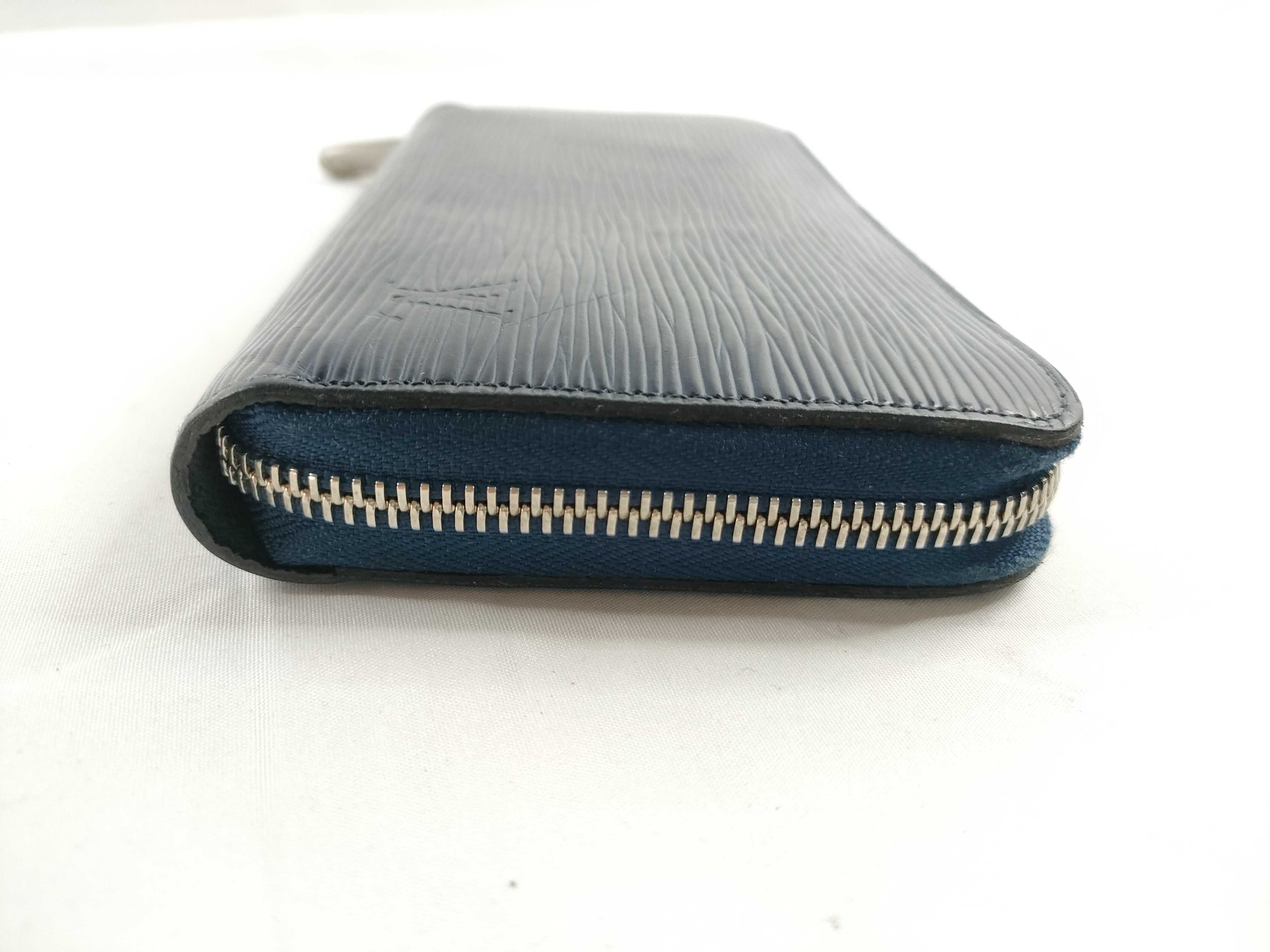 Epi Zippy Wallet Indigo Blue M61873 Wallet — view 7