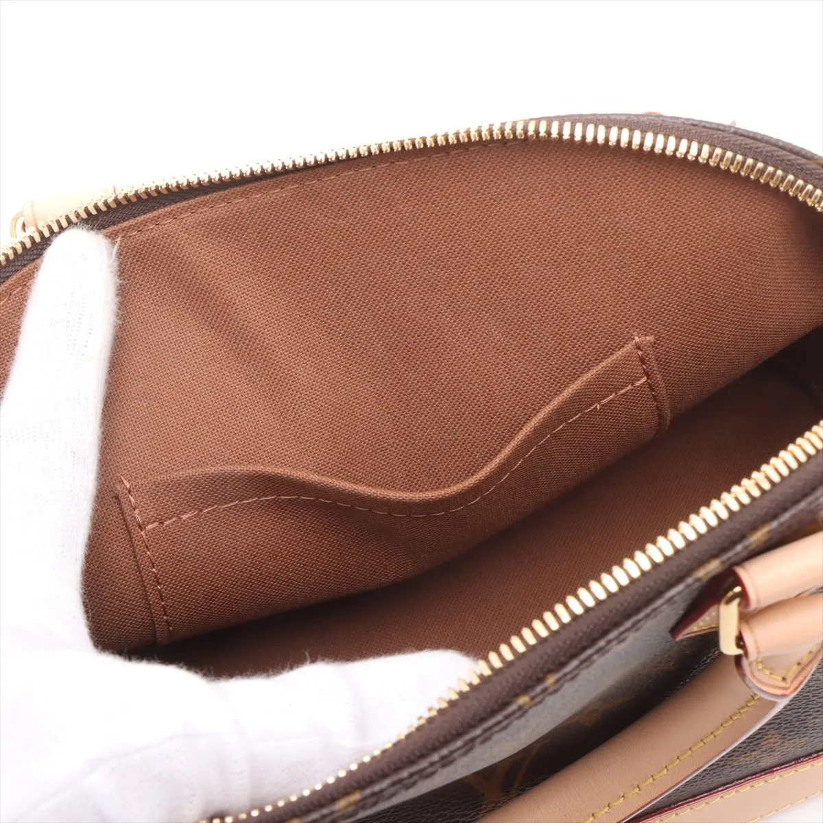 Monogram Alma BB M46990 Brown (RFID detected) — view 12
