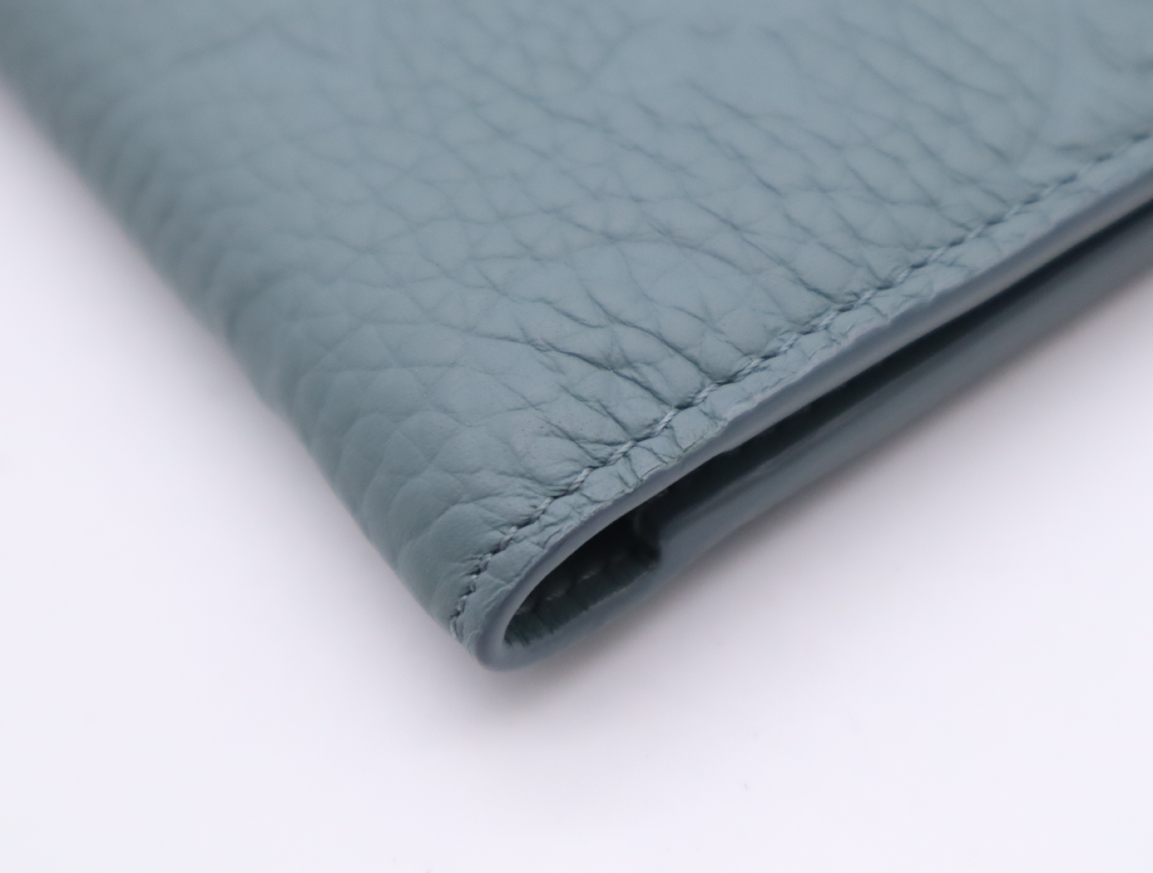 M14252 Taurillon Portefeuille Multiple Reversestone Compact Wallet Vert (with dust bag) — view 6