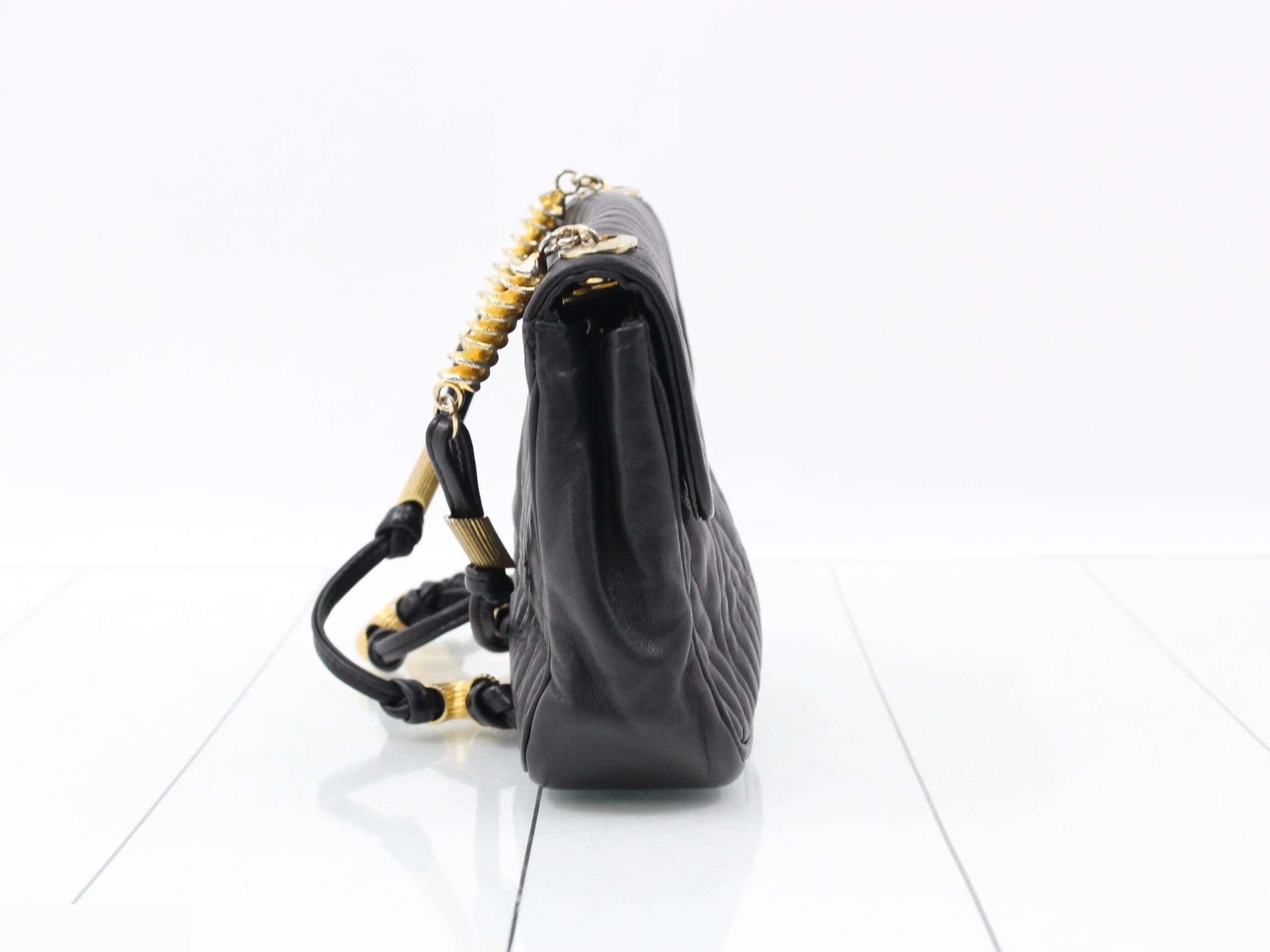 Pasta Leather Shoulder Bag — view 4