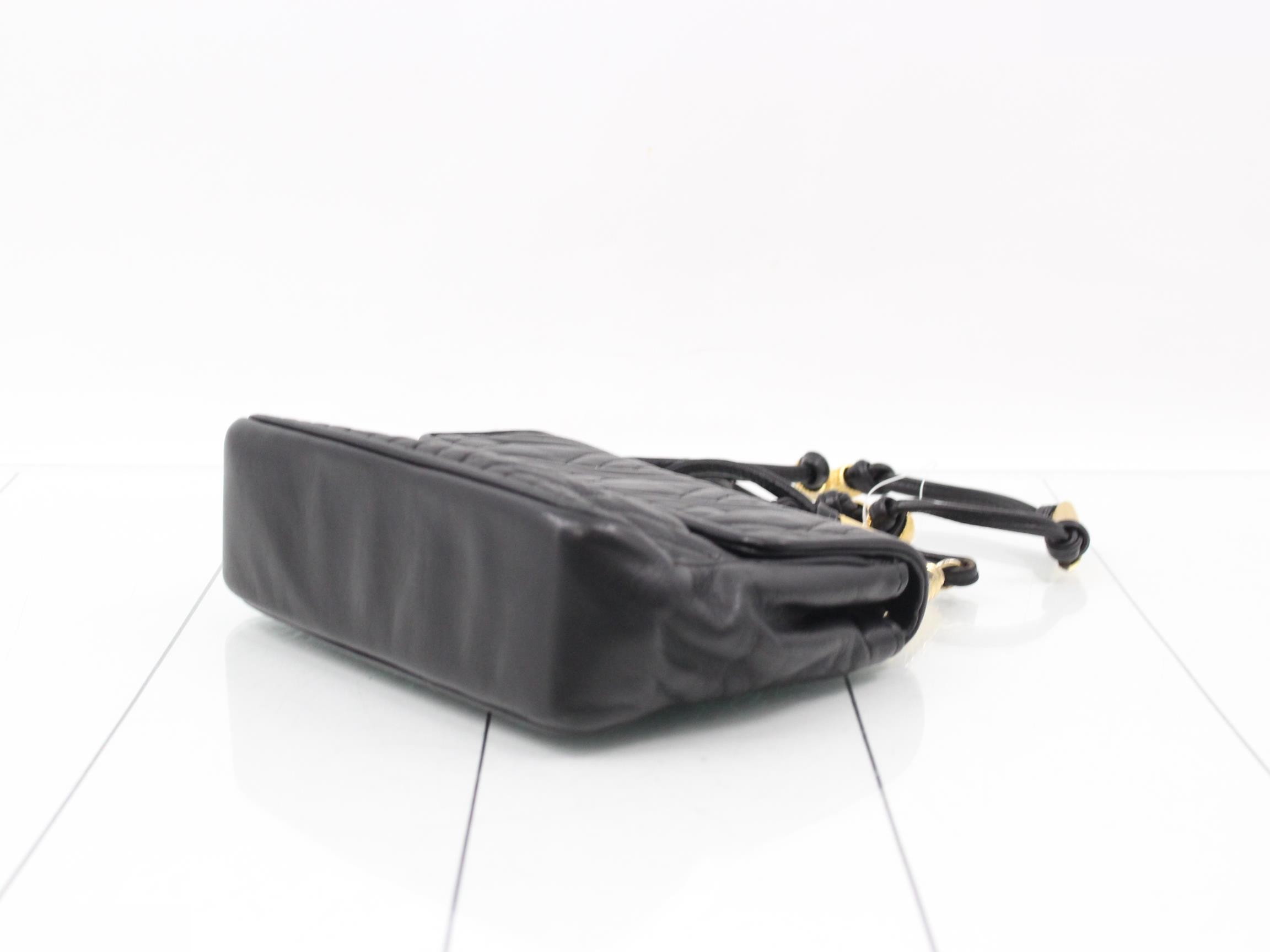 Pasta Leather Shoulder Bag — view 6