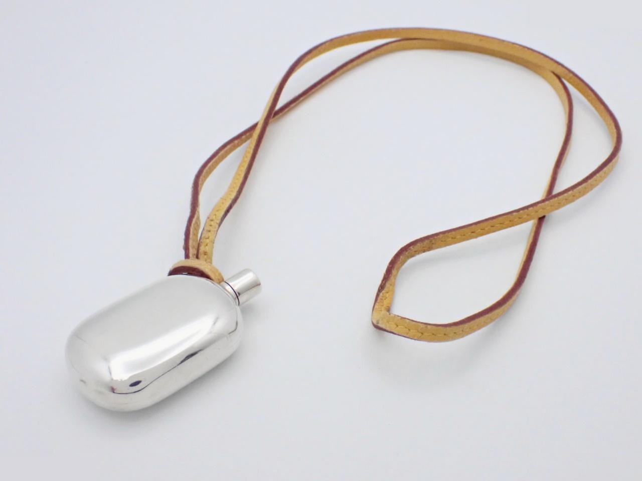 Perfume Bottle Necklace, 925 Sterling Silver, 32.2g — view 3