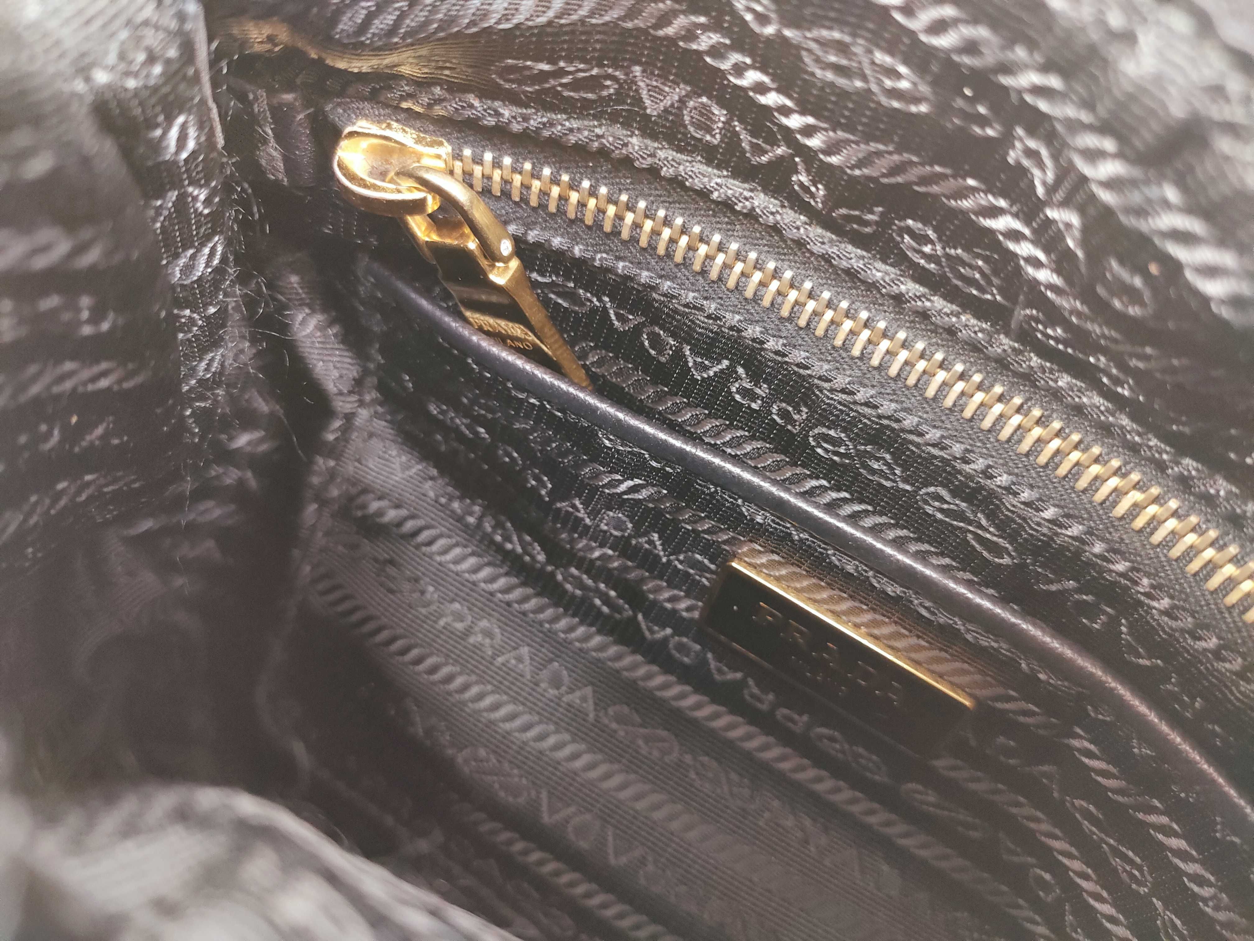 Nylon Shoulder Bag, Black Nylon Shoulder Bag — view 13