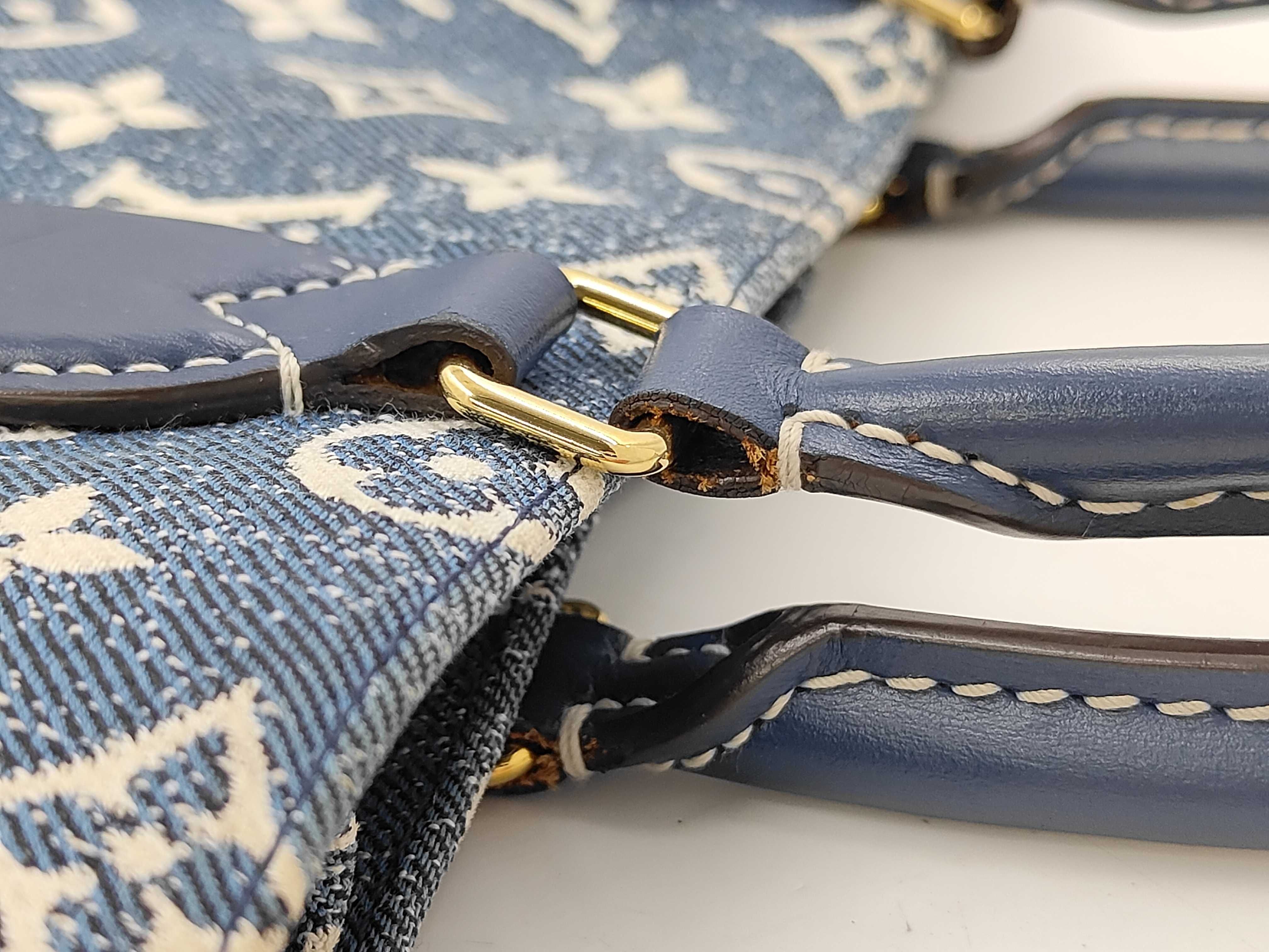 Monogram Jacquard OnTheGo MM M59608 RFID Tote Bag — view 9