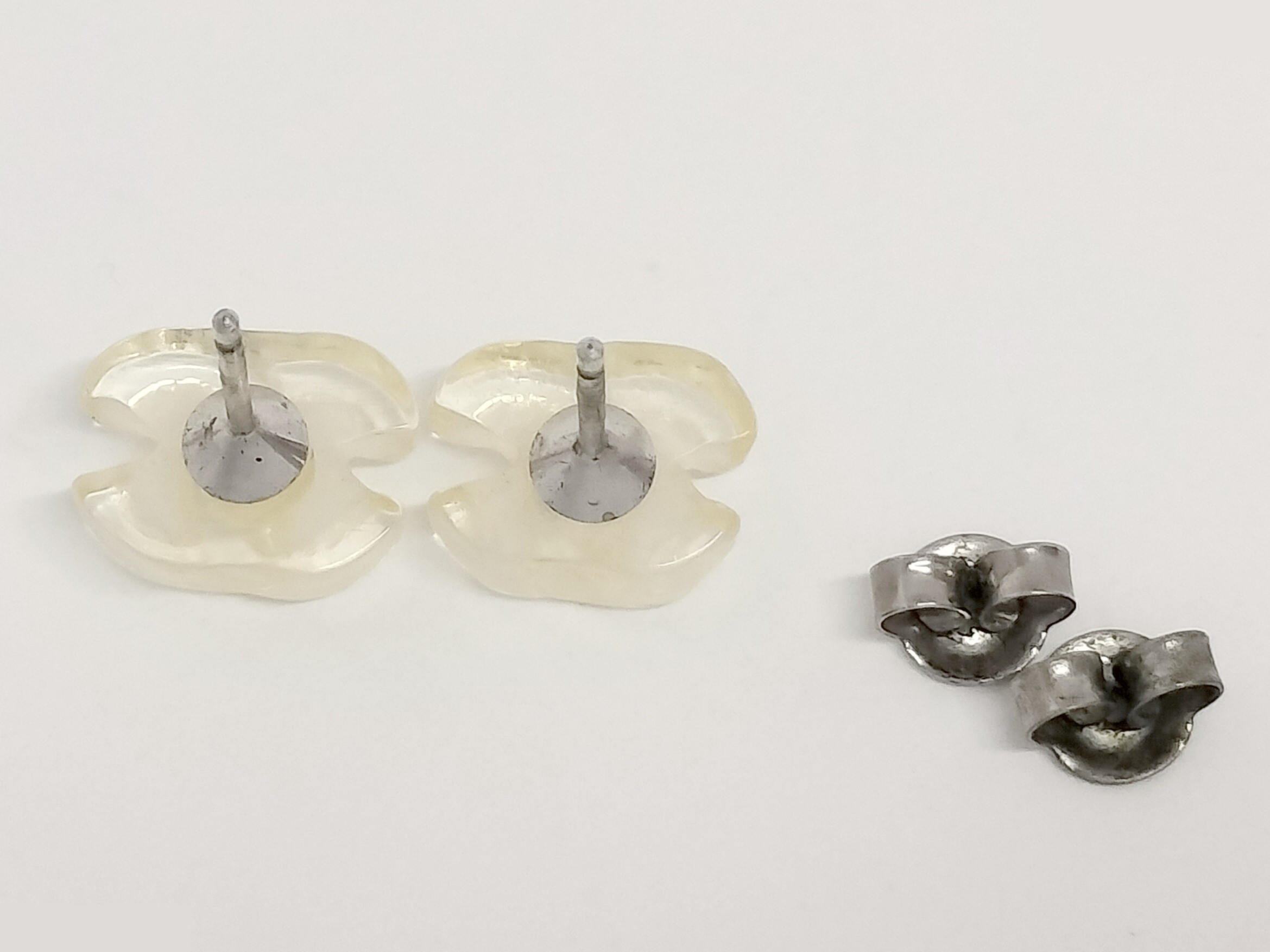 Coco Clear Mini Earrings — view 2