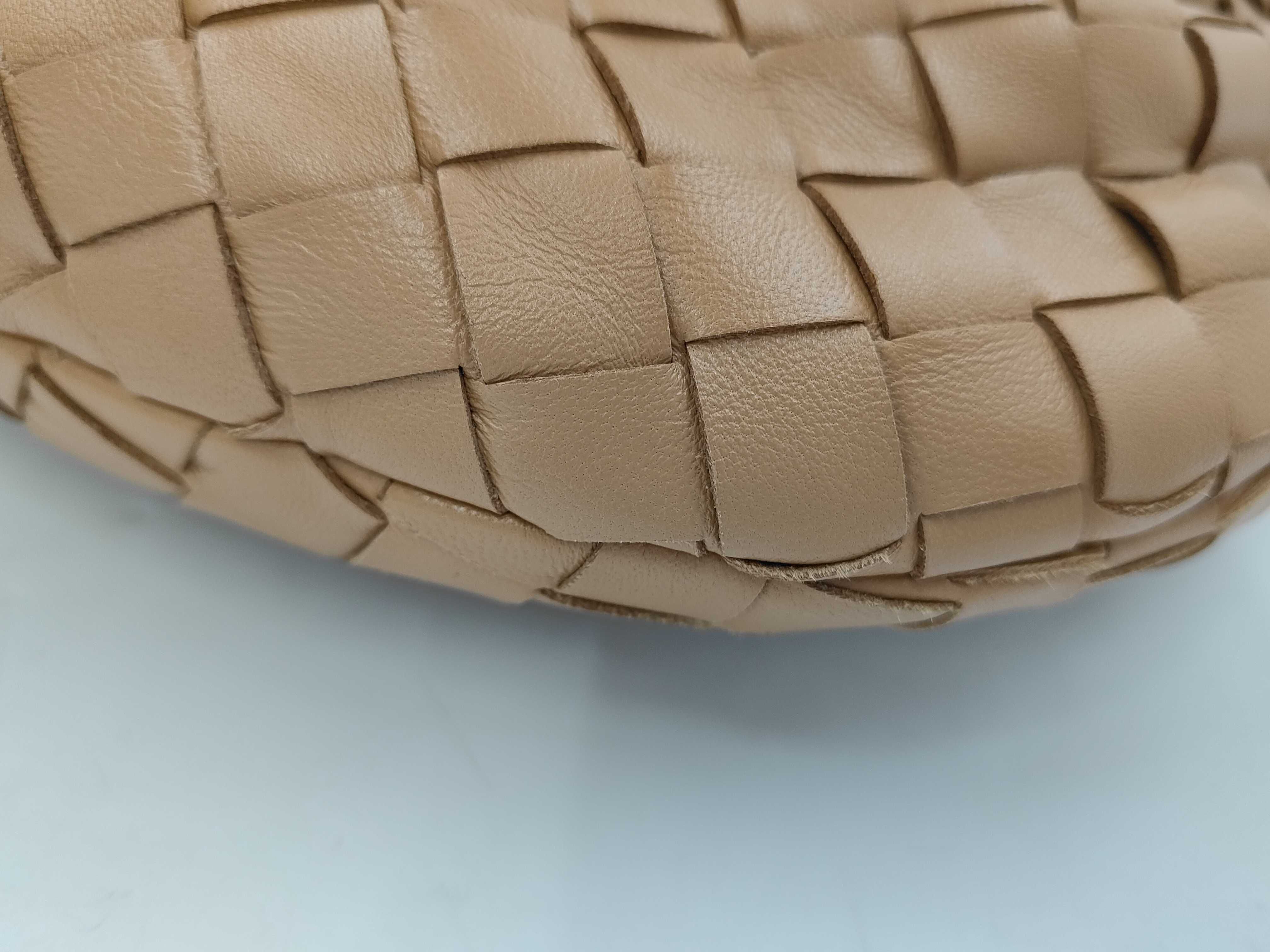 Teen Jodie Intrecciato Handbag Camel Handbag — view 4