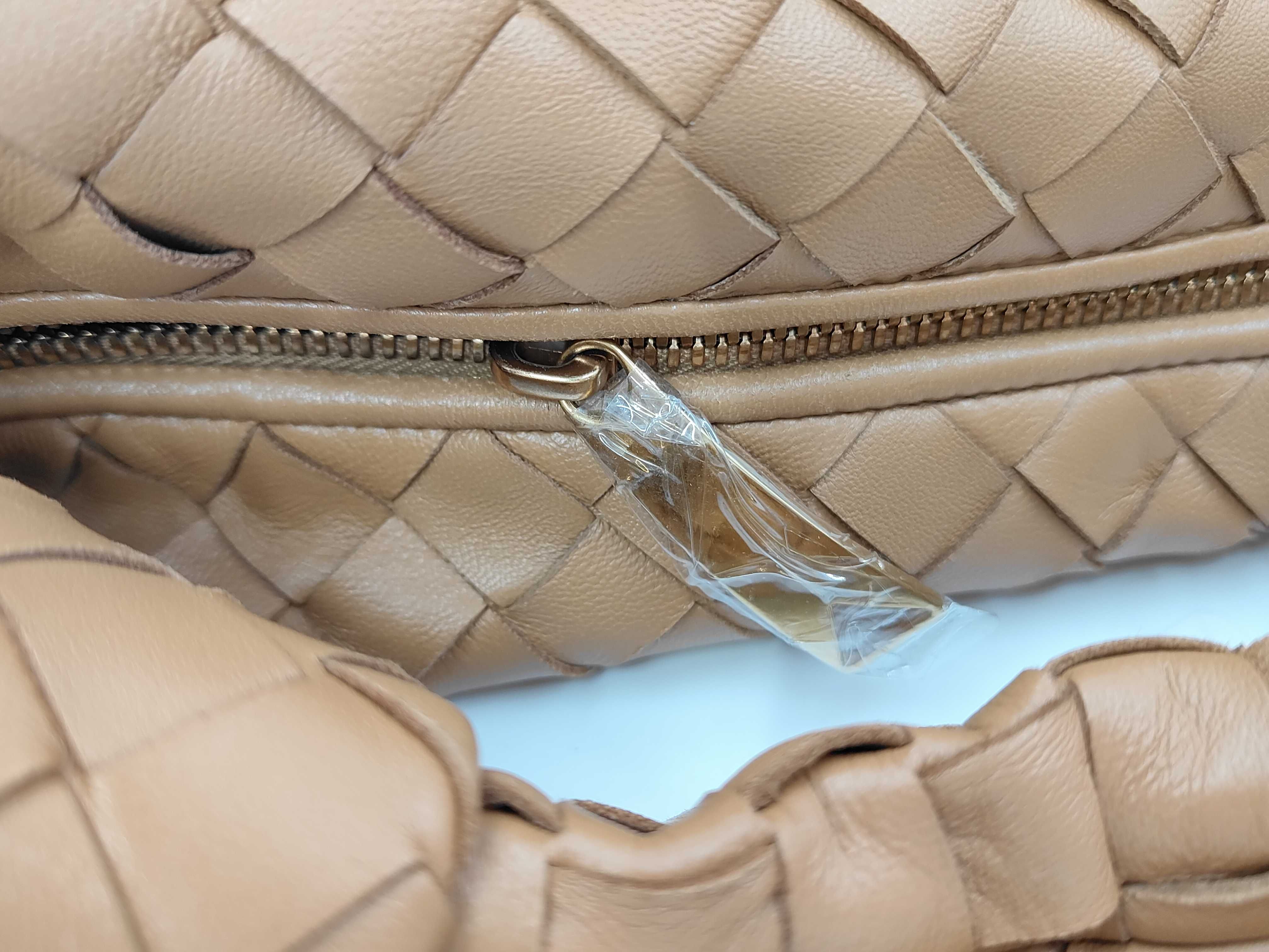Teen Jodie Intrecciato Handbag Camel Handbag — view 8