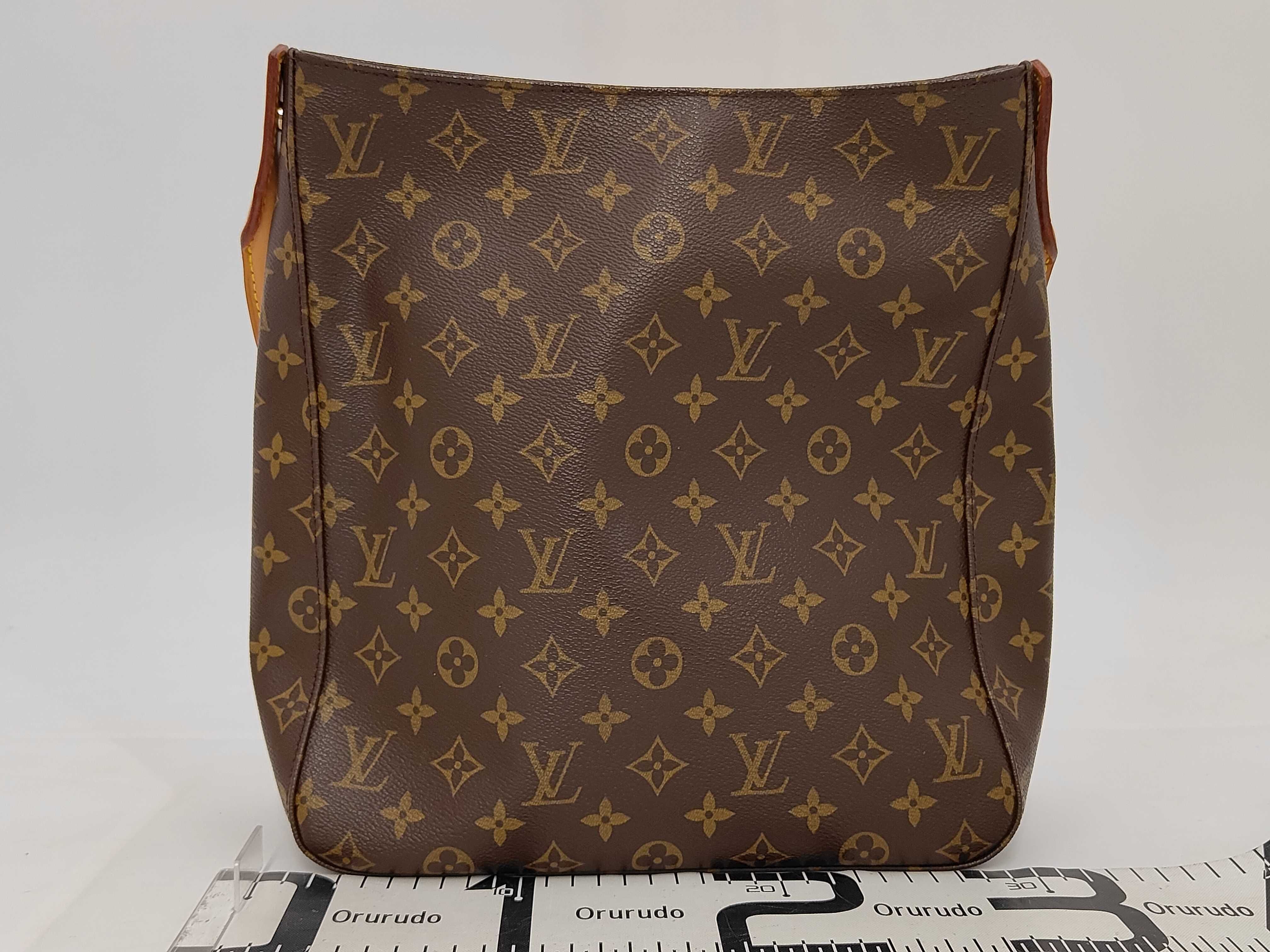 Monogram Louis Vuitton Monogram Looping GM M51145 MI1001 Tote Bag — view 2