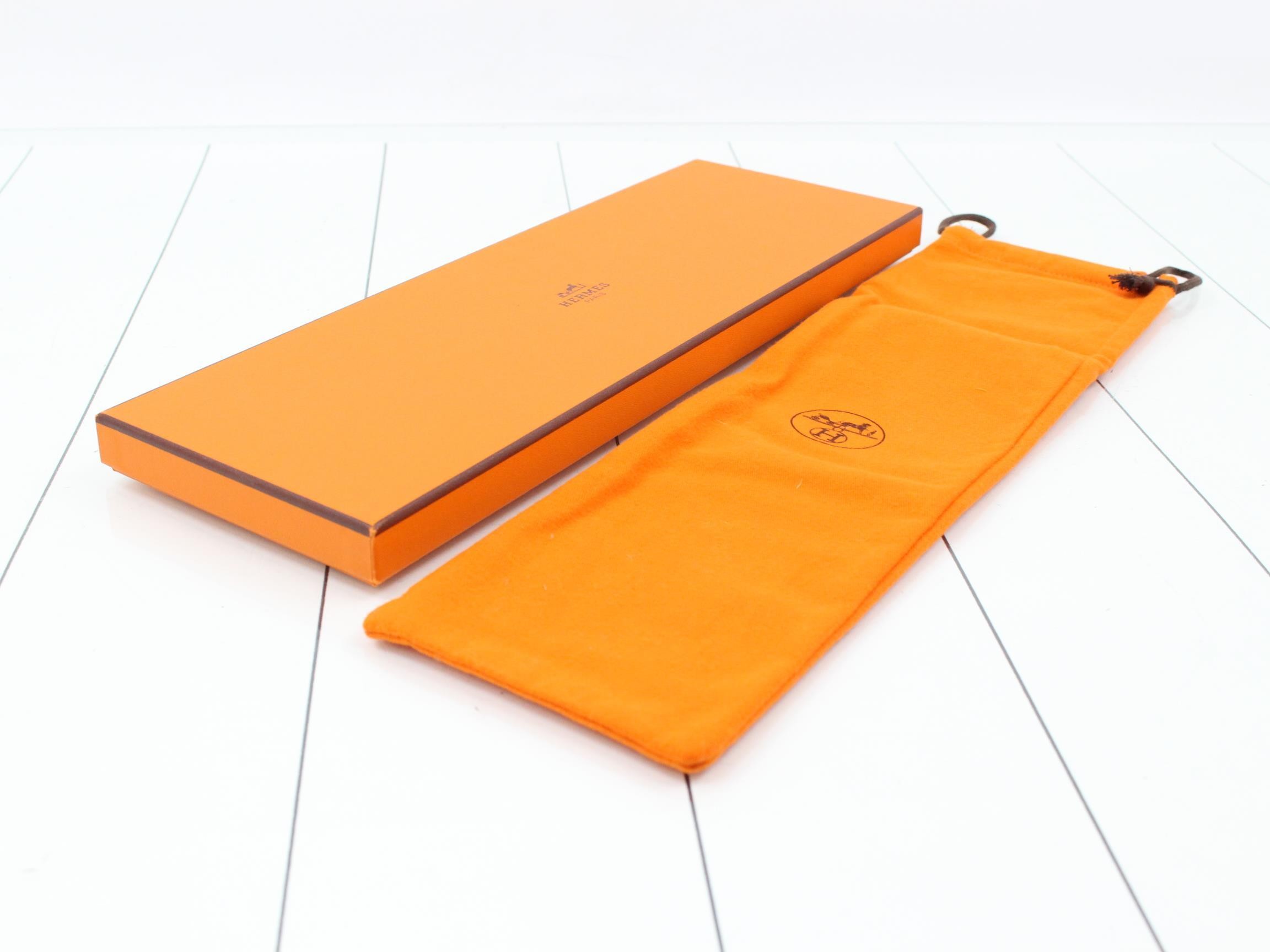 leather tie, with box and dust bag. — view 4