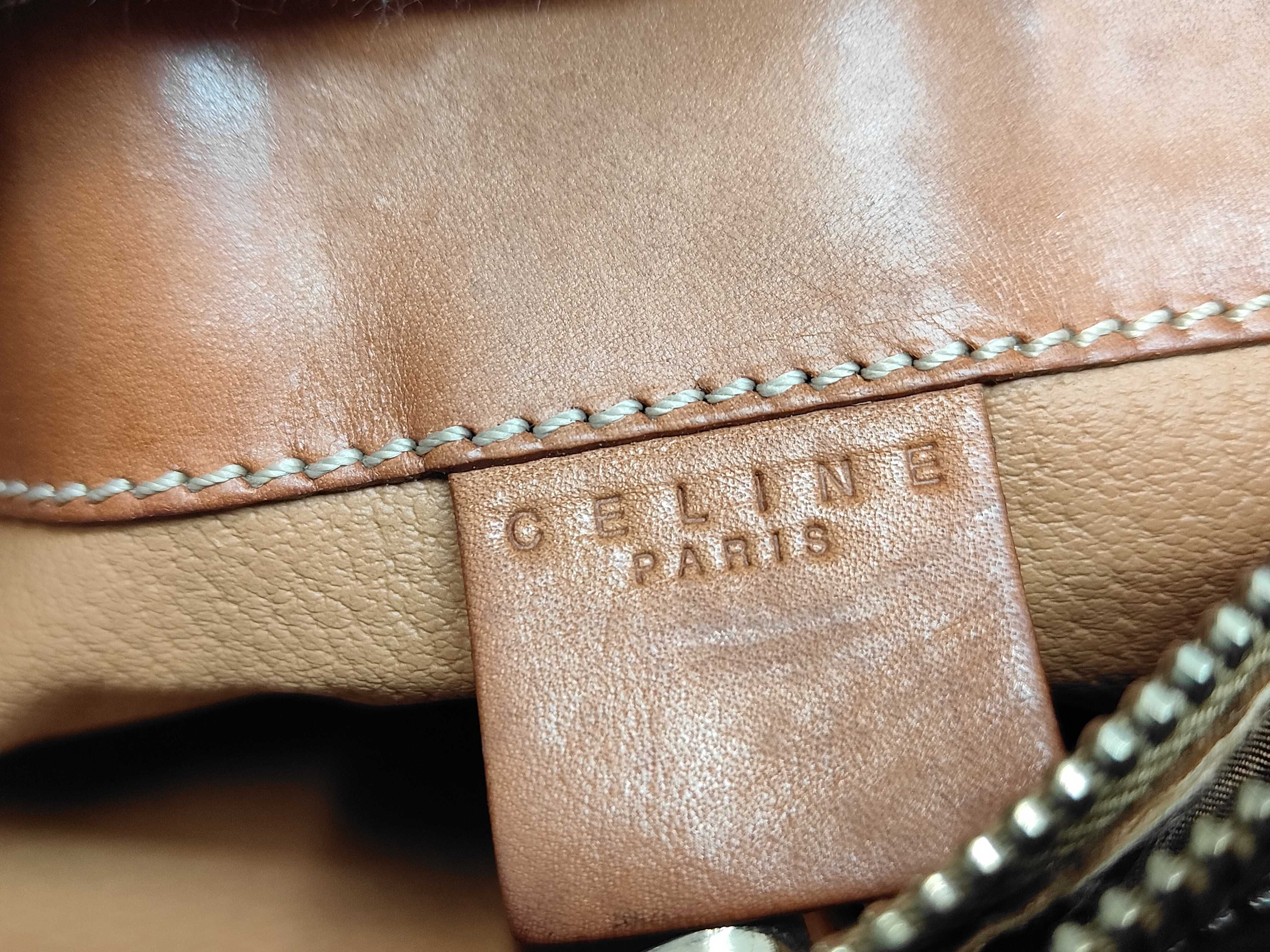 Circle Logo Leather Shoulder Bag — view 10