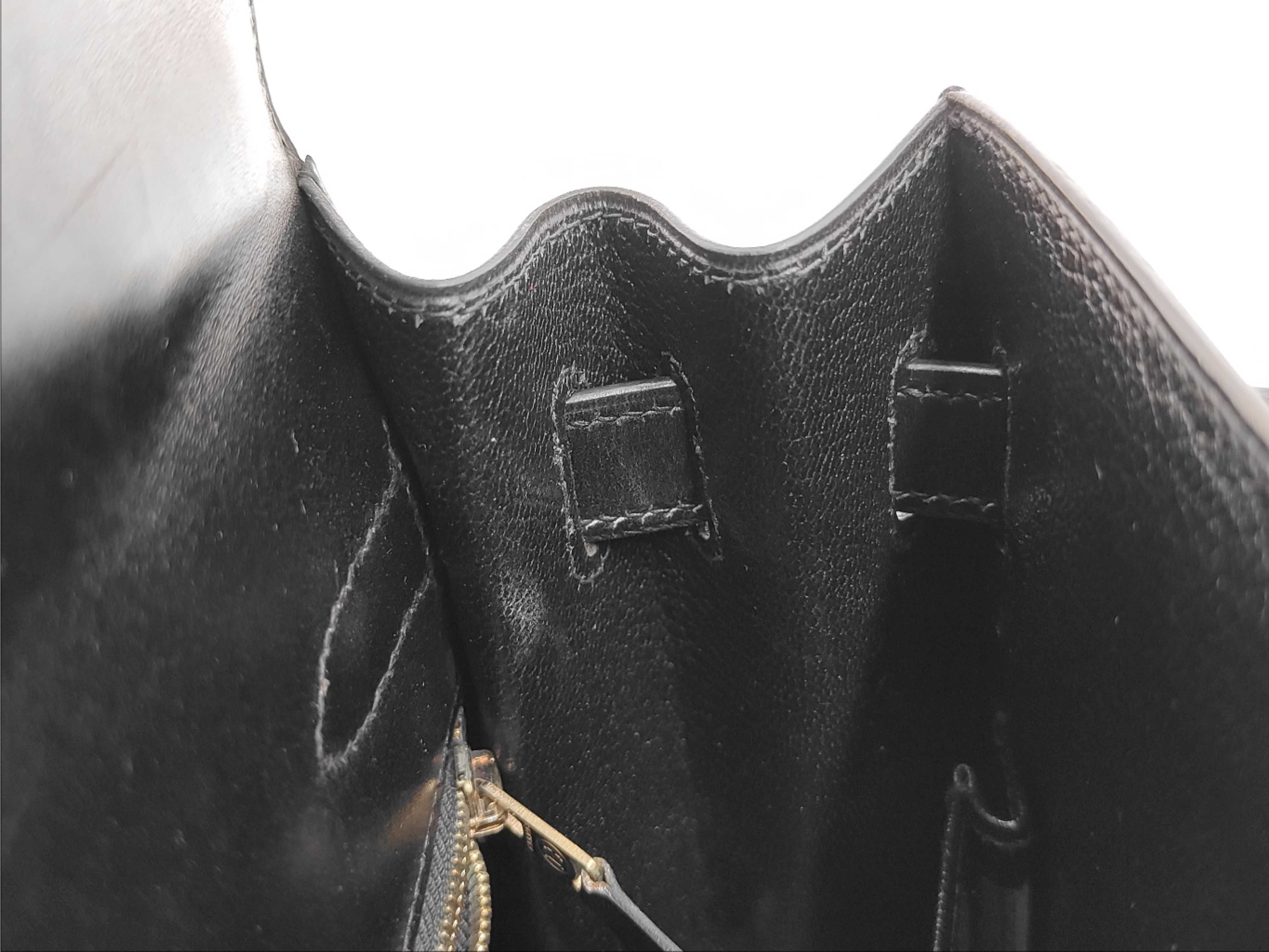 Kelly 32 B stamp Gold hardware handbag — view 11