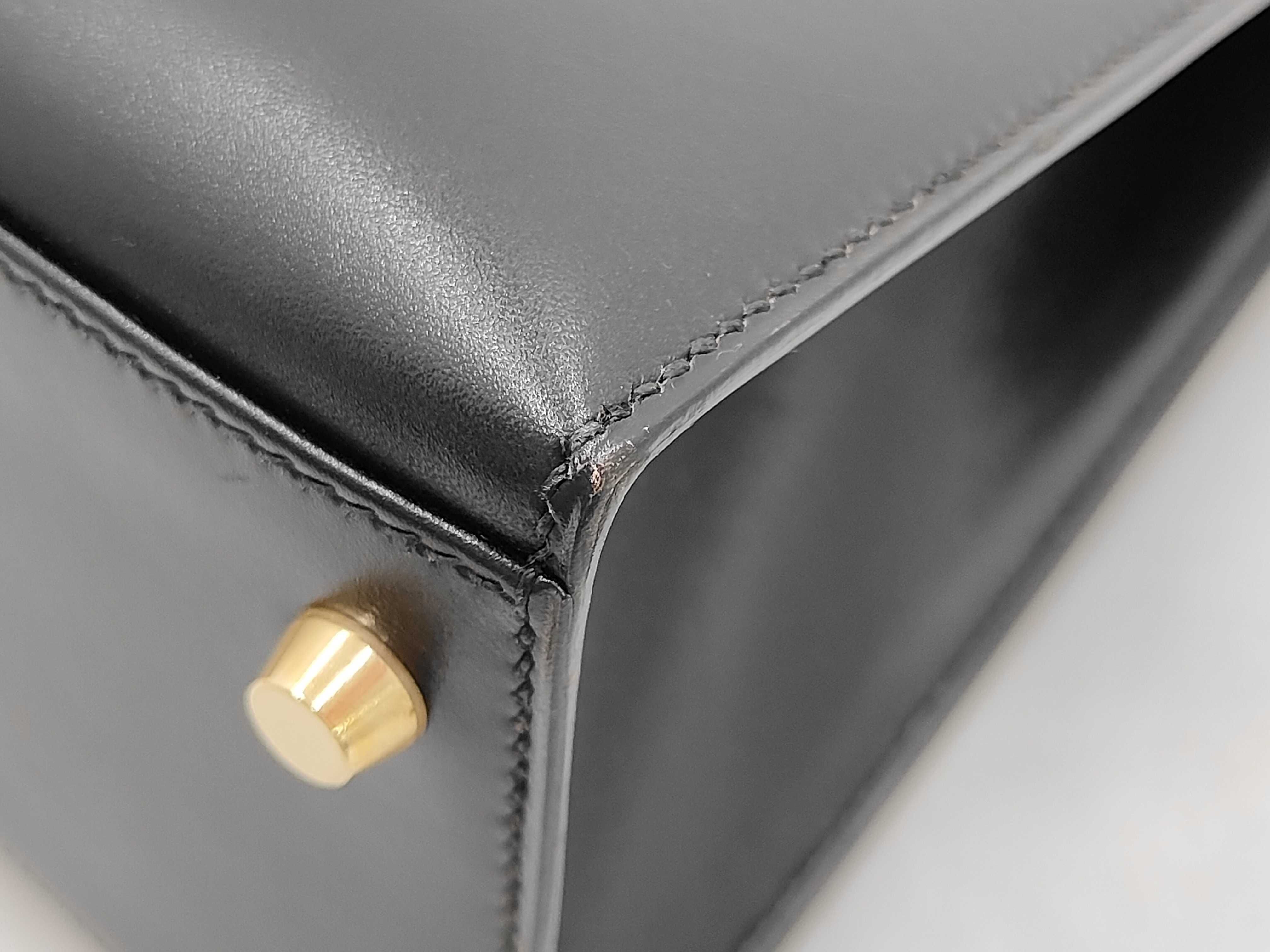 Kelly 32 B stamp Gold hardware handbag — view 7