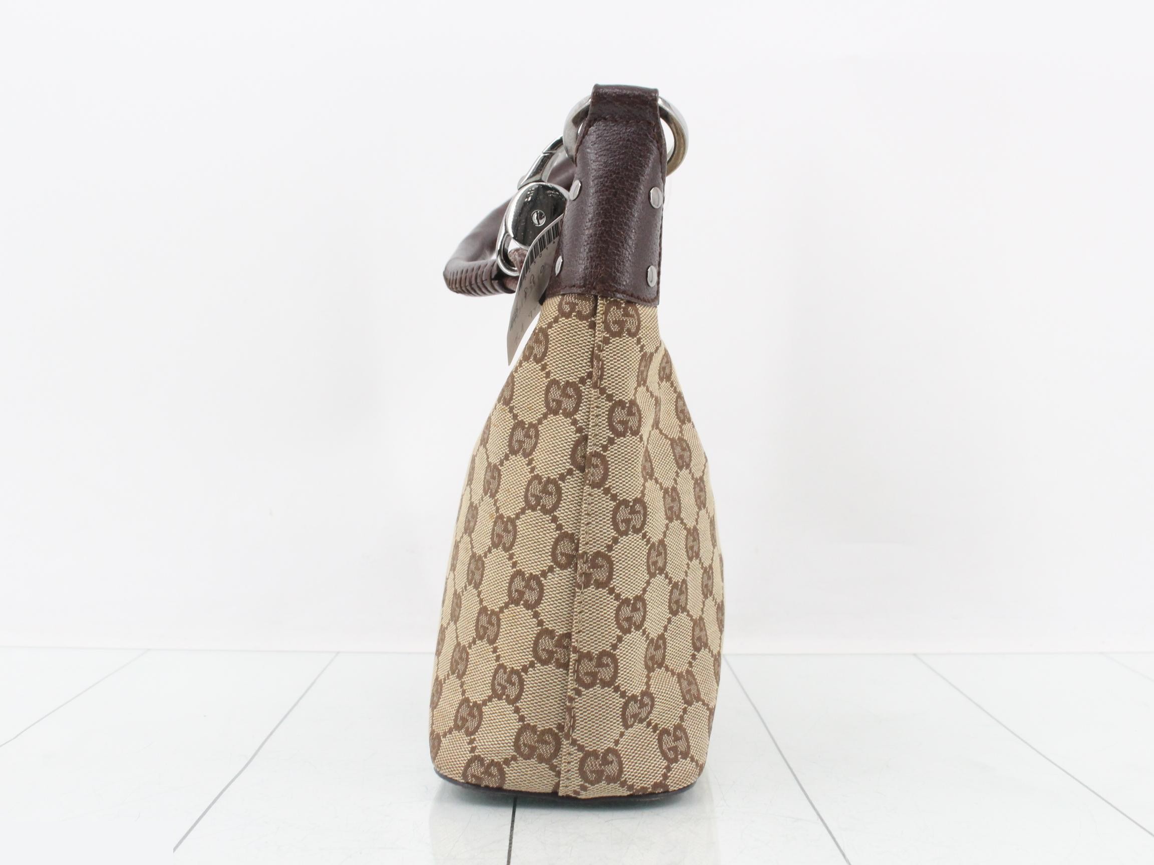 One-shoulder GG canvas (bag) — view 4