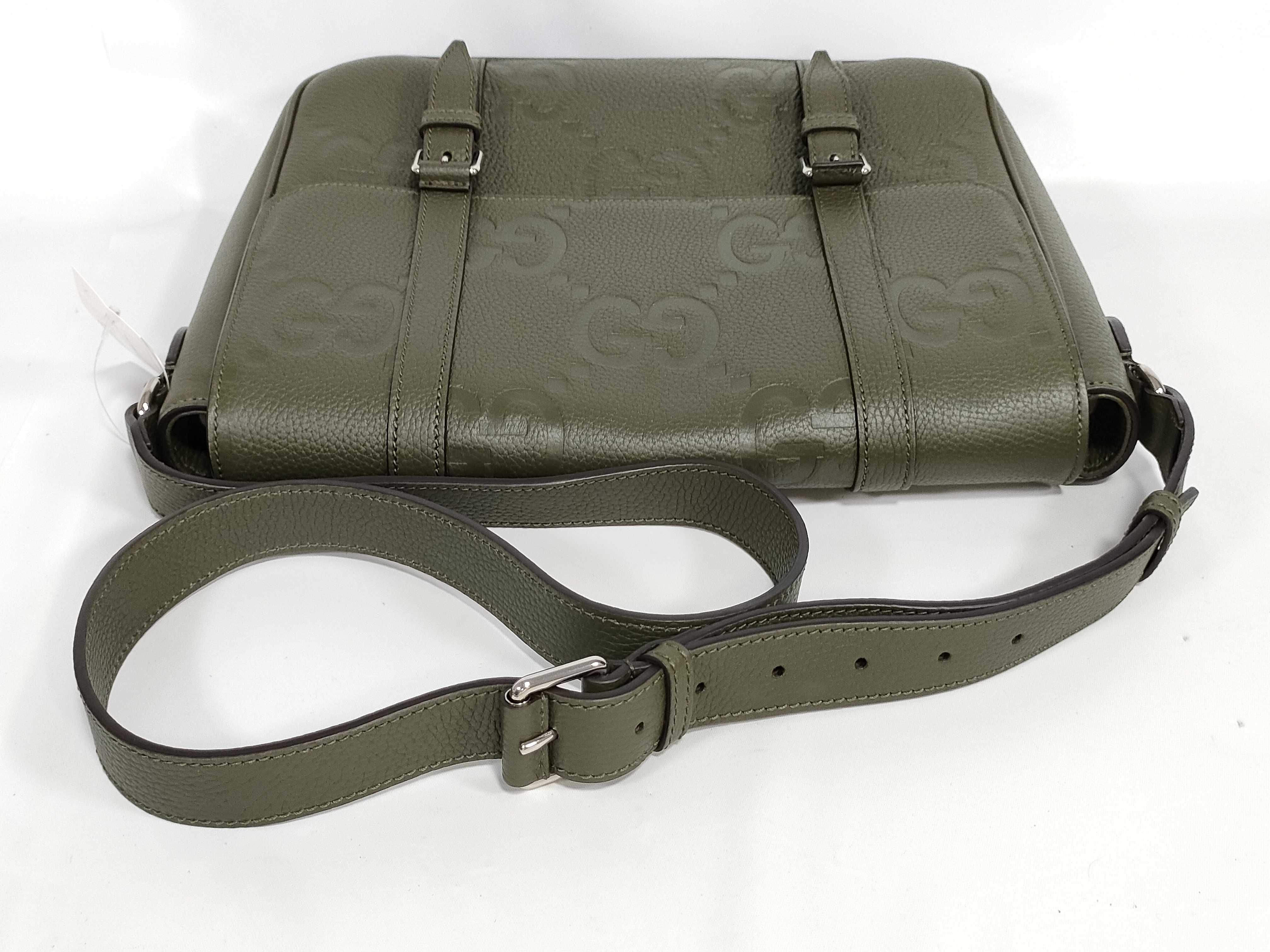 GG Shoulder Bag 760234 Jumbo GG Embossed Shoulder Bag — view 3