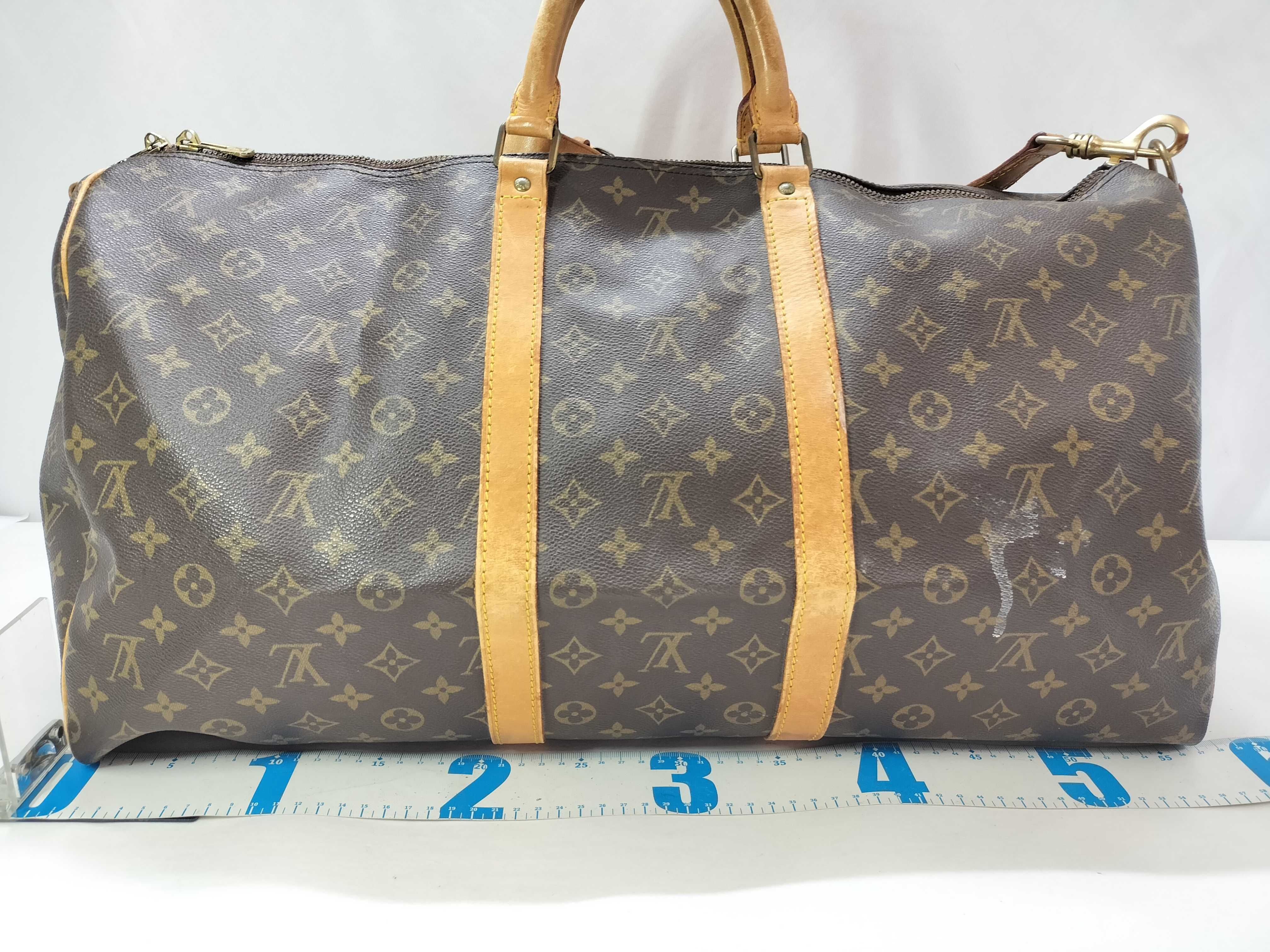 Monogram Keepall Bandoulière 55 M41414 (Serial number unknown) Boston bag — view 2