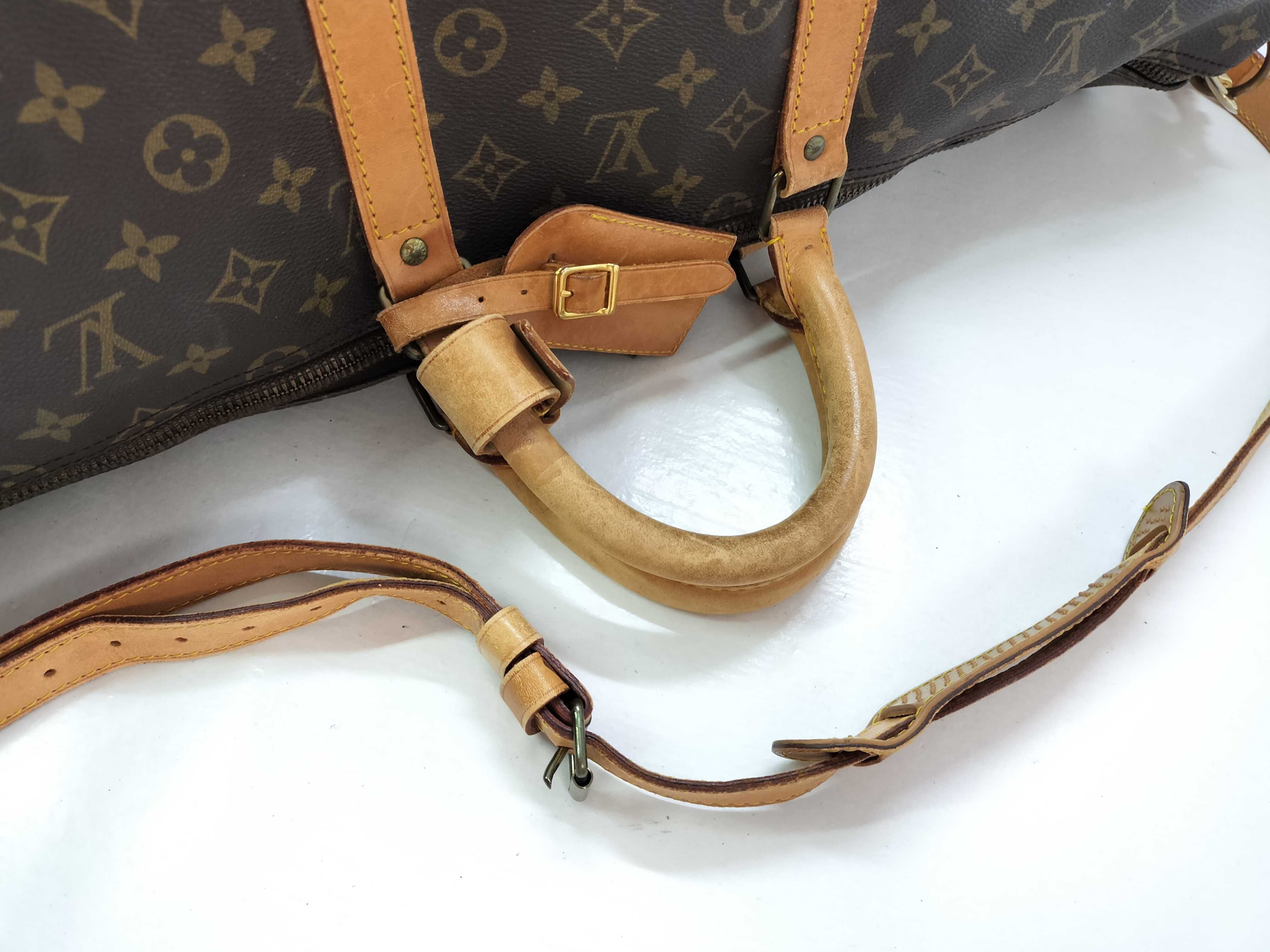 Monogram Keepall Bandoulière 55 M41414 (Serial number unknown) Boston bag — view 3