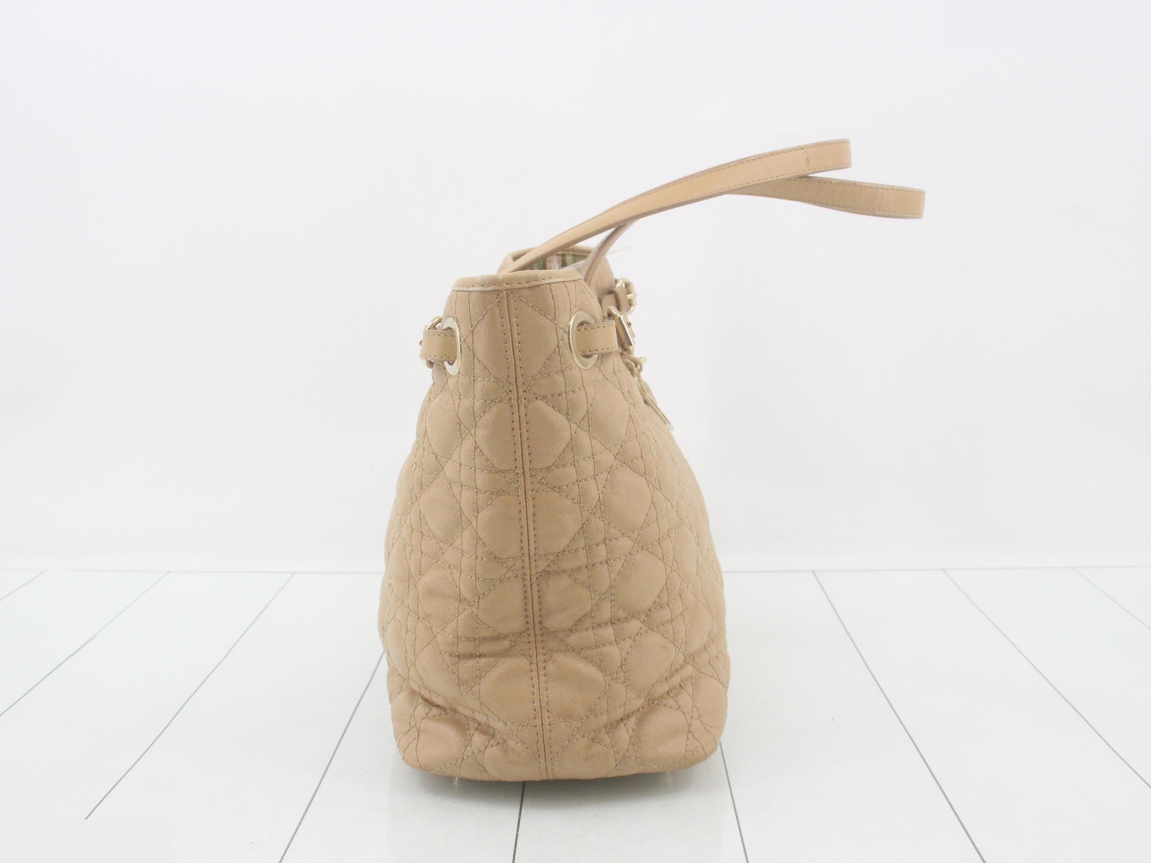 Lady Dior Cannage Panarea Tote Bag — view 4