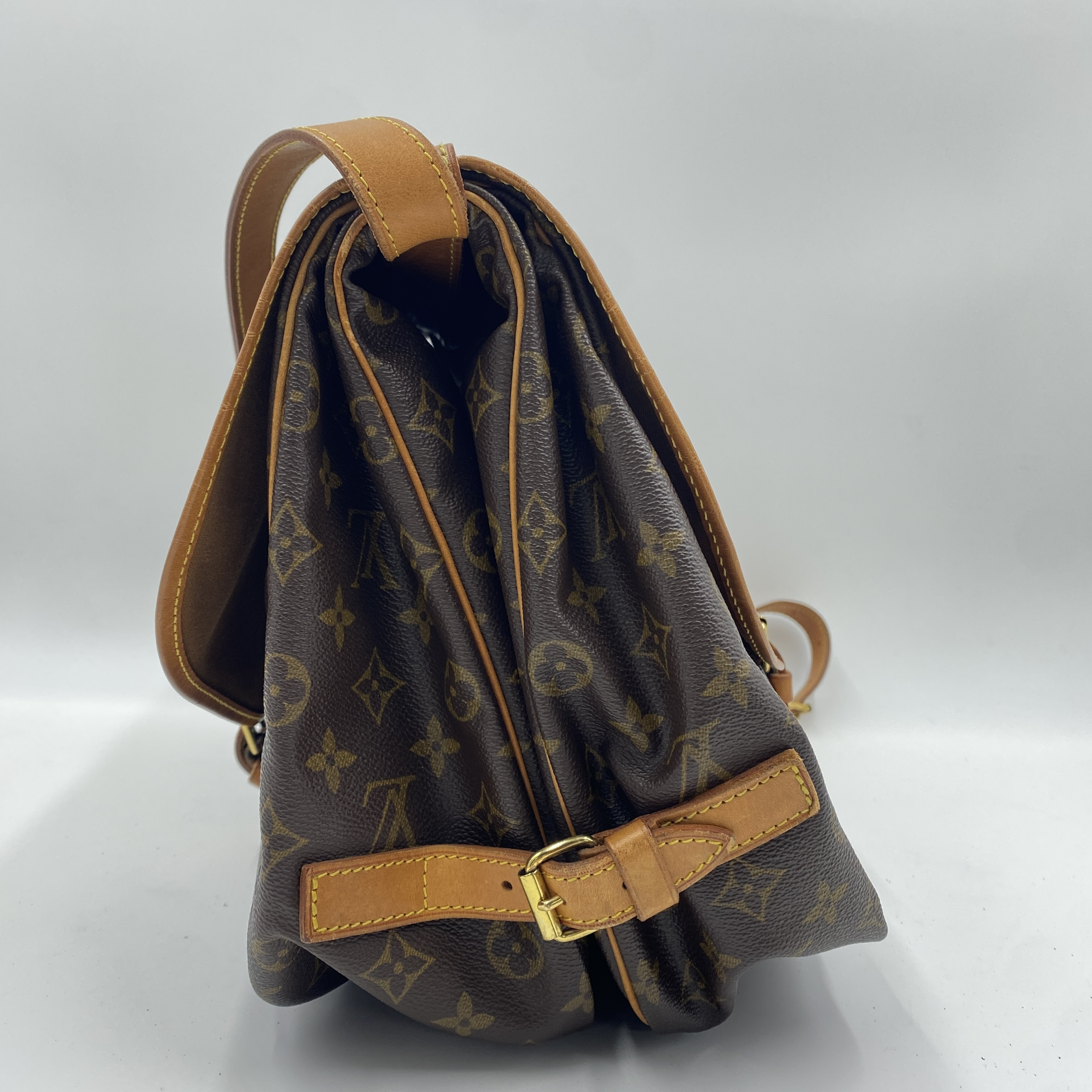 Monogram M42254 Saumur 35 Shoulder Bag — view 2