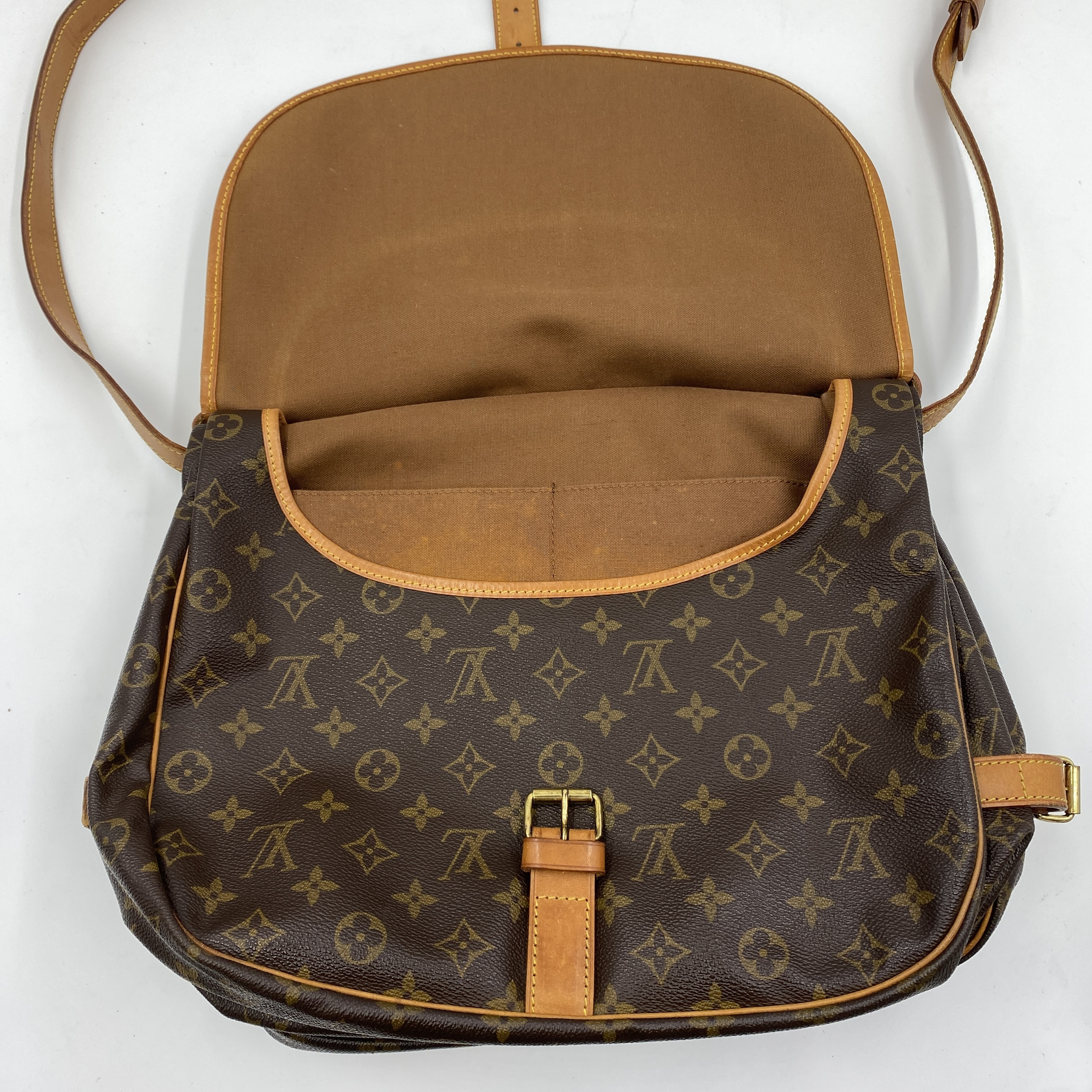 Monogram M42254 Saumur 35 Shoulder Bag — view 8