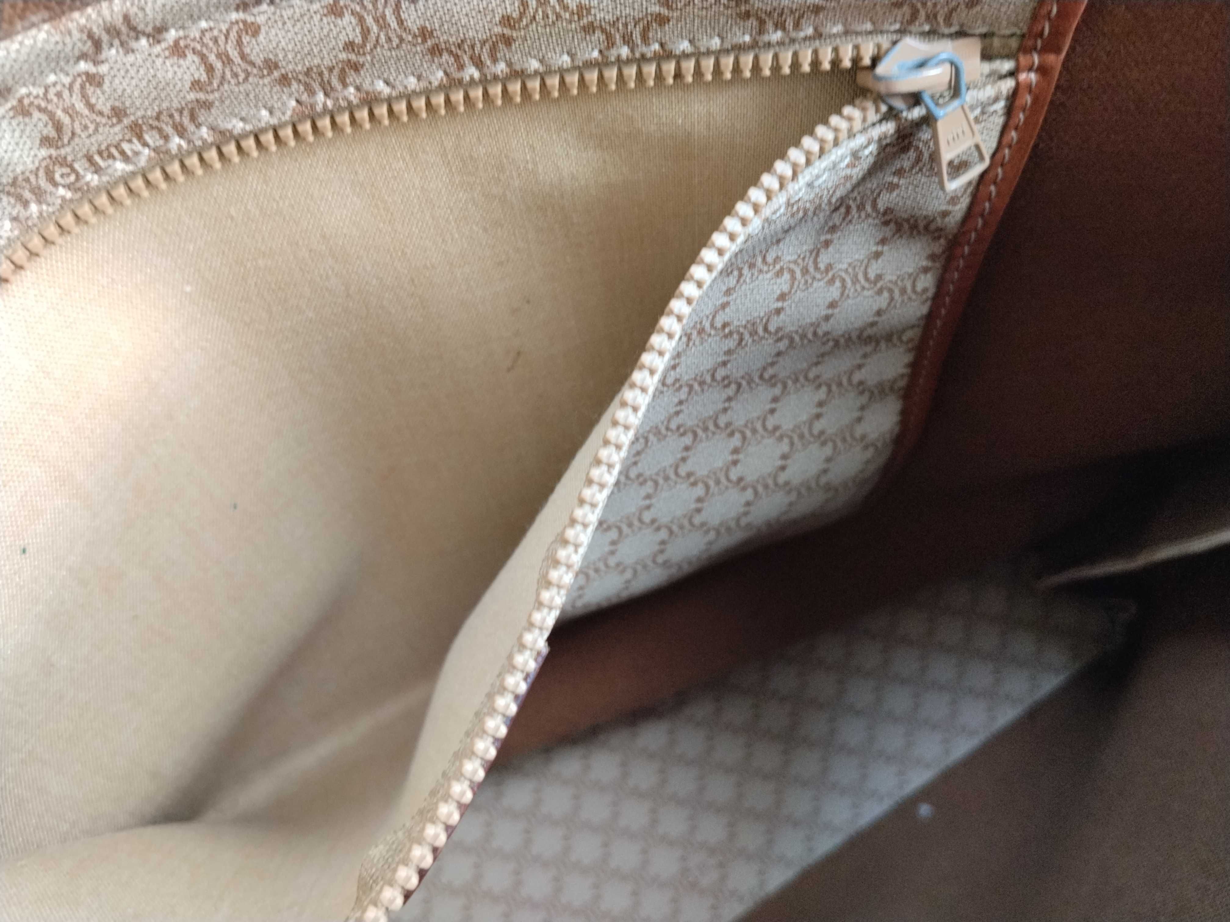 tote bag, Macadam pattern, beige x brown tote bag — view 12