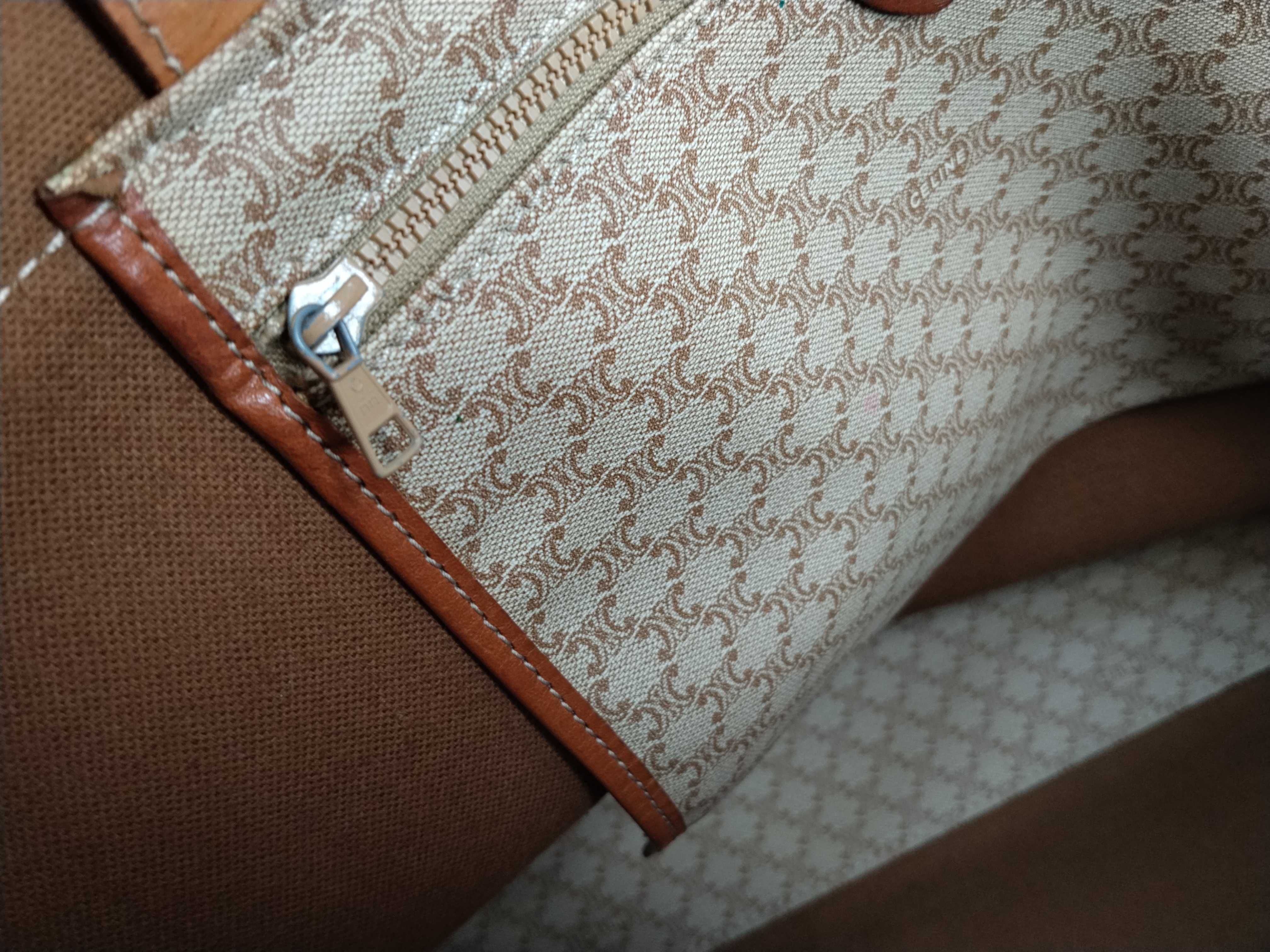 tote bag, Macadam pattern, beige x brown tote bag — view 13