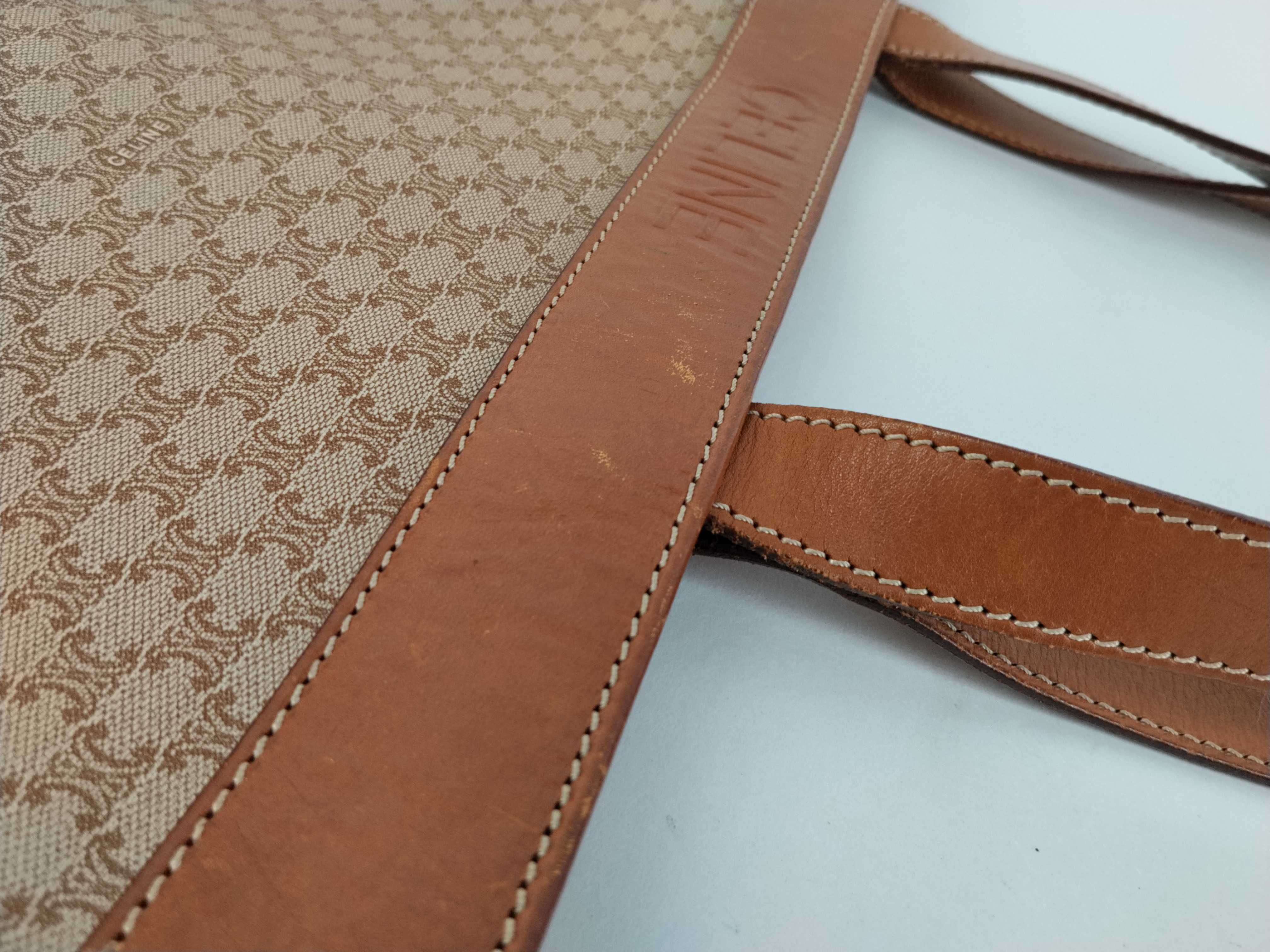 tote bag, Macadam pattern, beige x brown tote bag — view 5