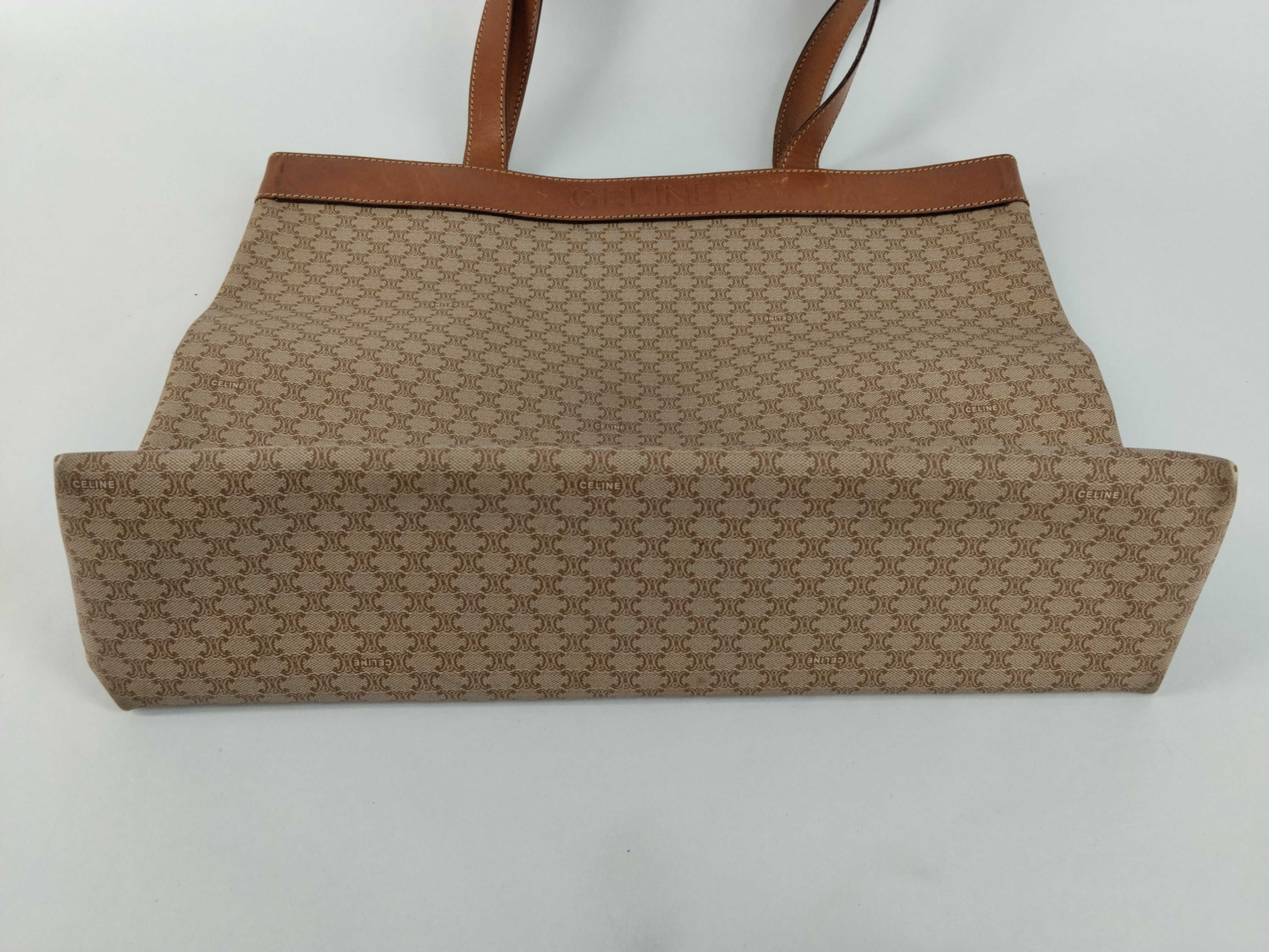 tote bag, Macadam pattern, beige x brown tote bag — view 7