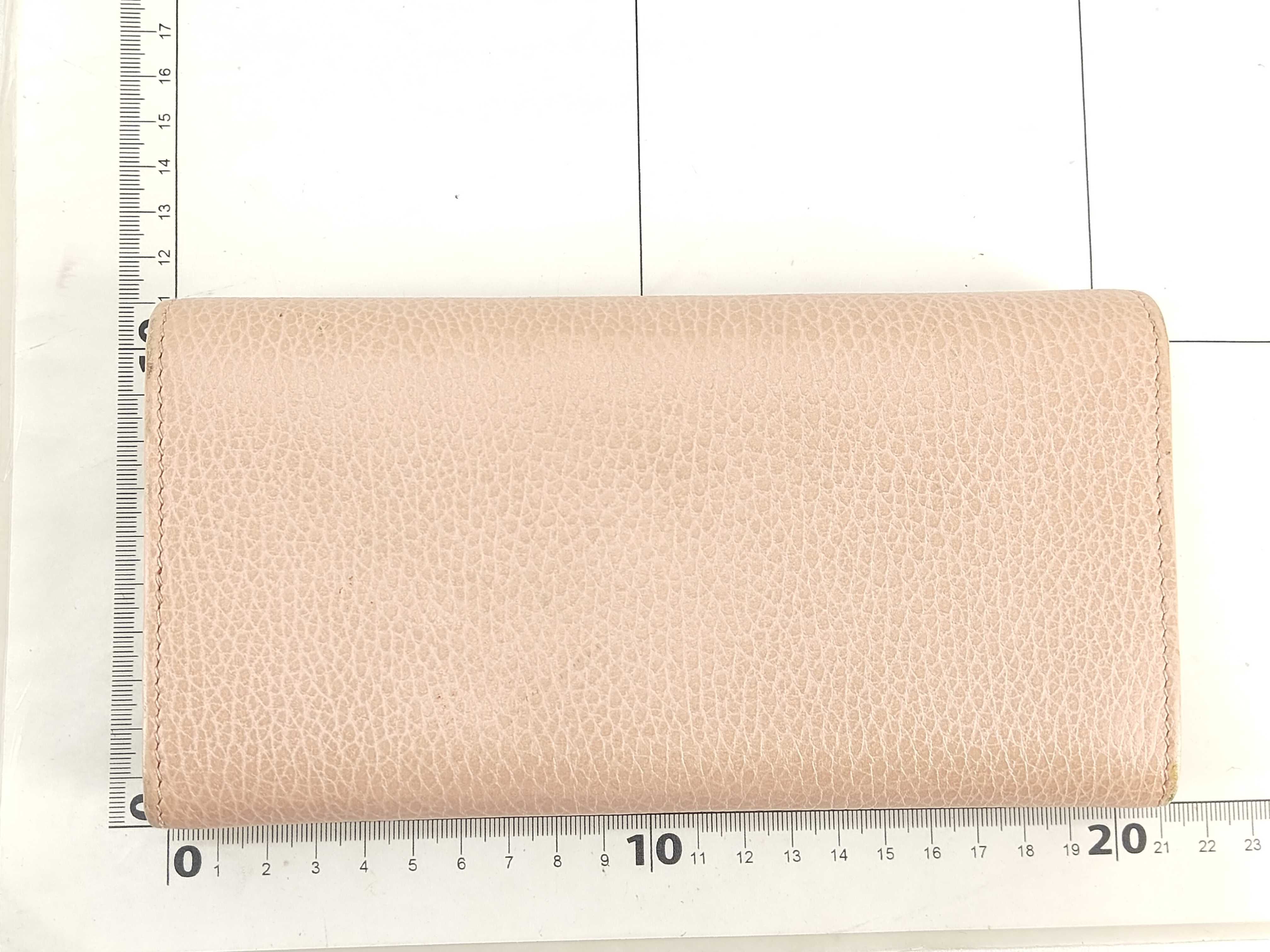 Bi-fold Long Wallet GG Marmont Leather Pink Box Wallet — view 2