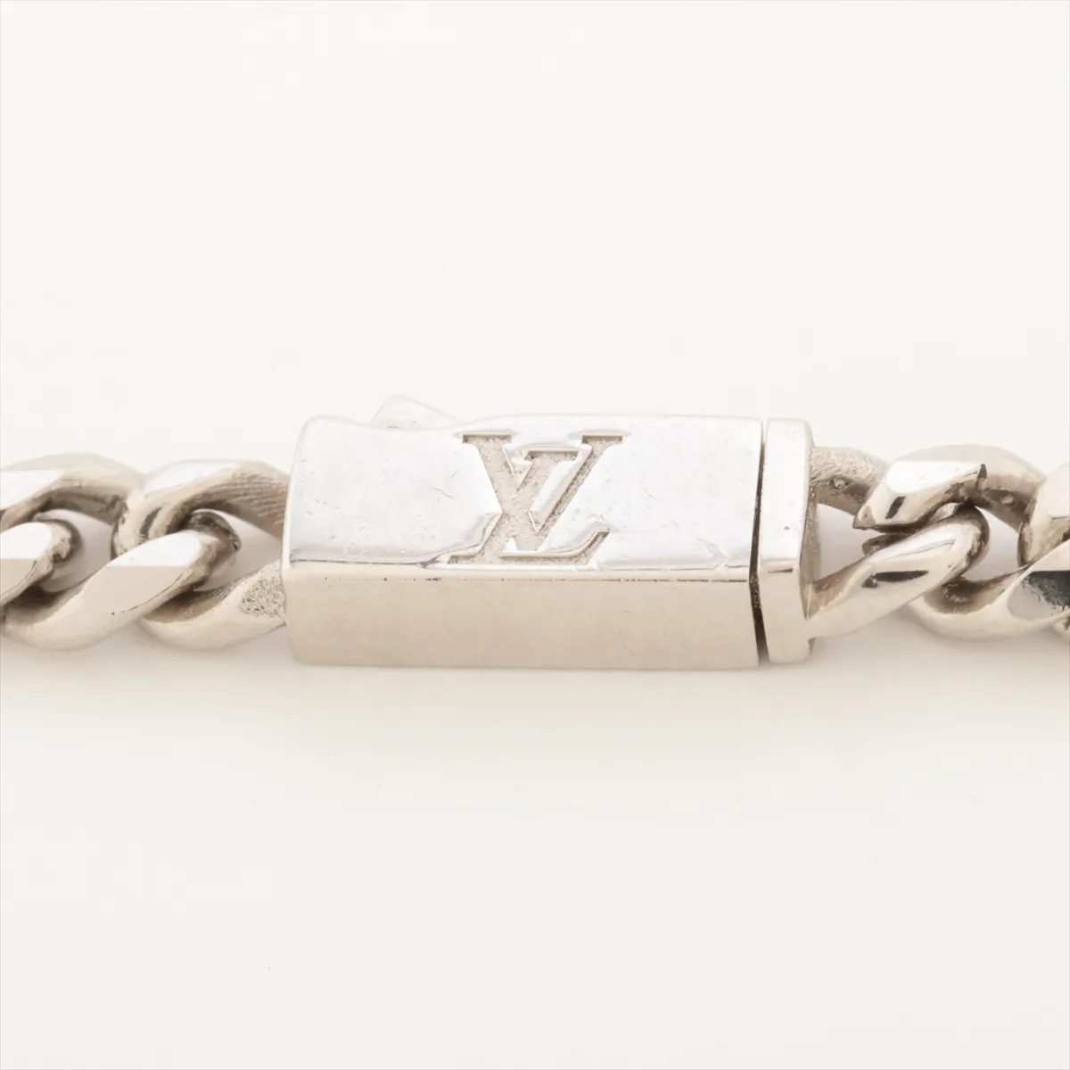 M01490 Monogram Row RM3273 Necklace Metal Silver — view 5