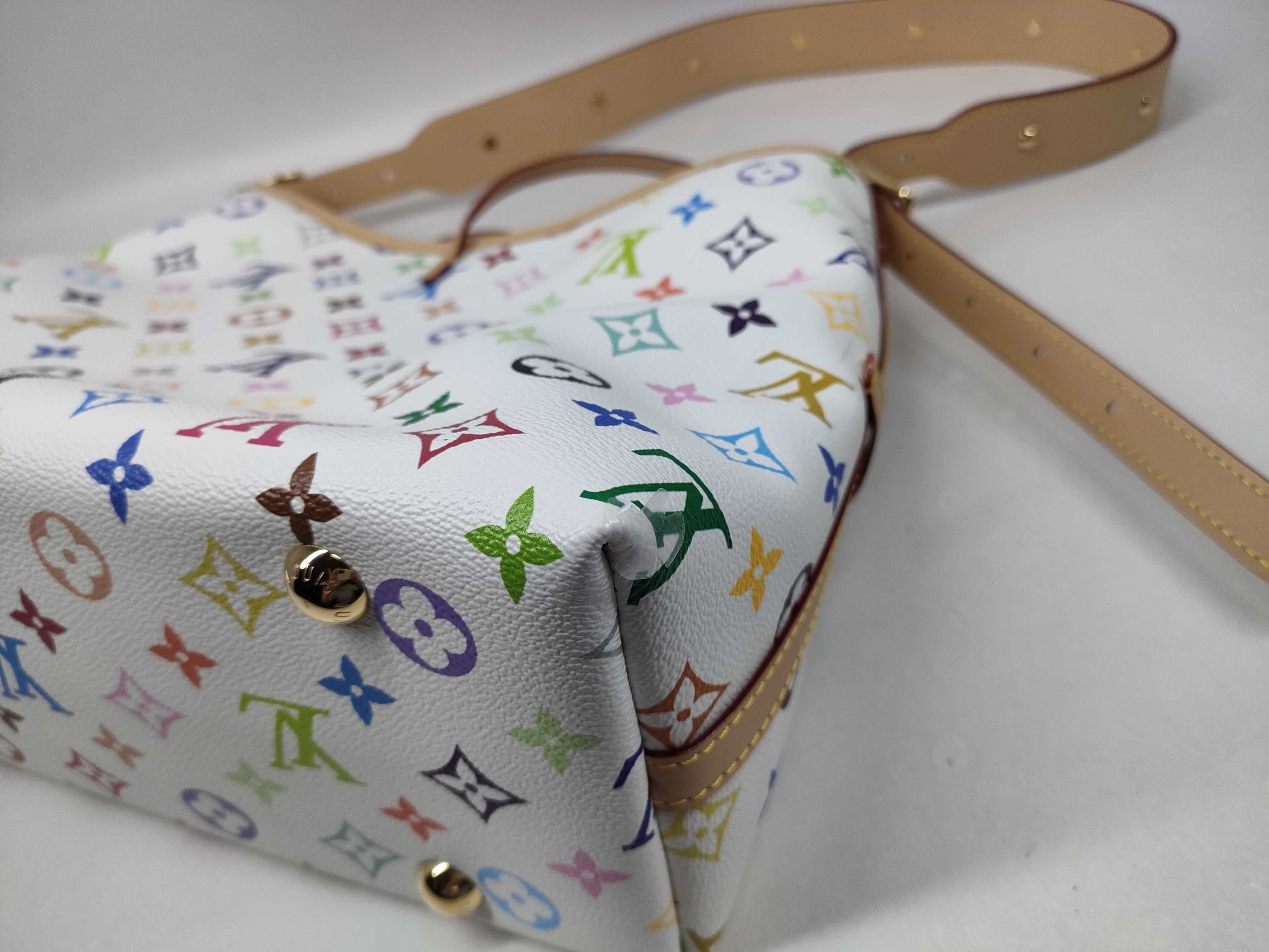 Monogram Multicolor LV x TM Carryall NM PM Shoulder Bag — view 4