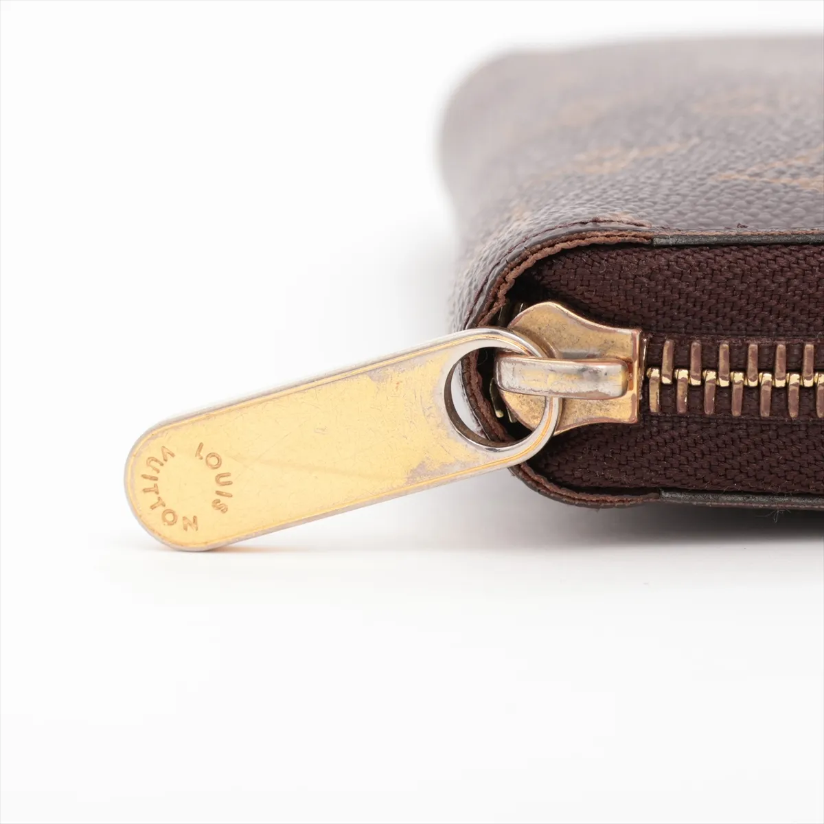 Monogram Zippy Wallet M60017 CA0111 Brown Round Zip Wallet — view 14