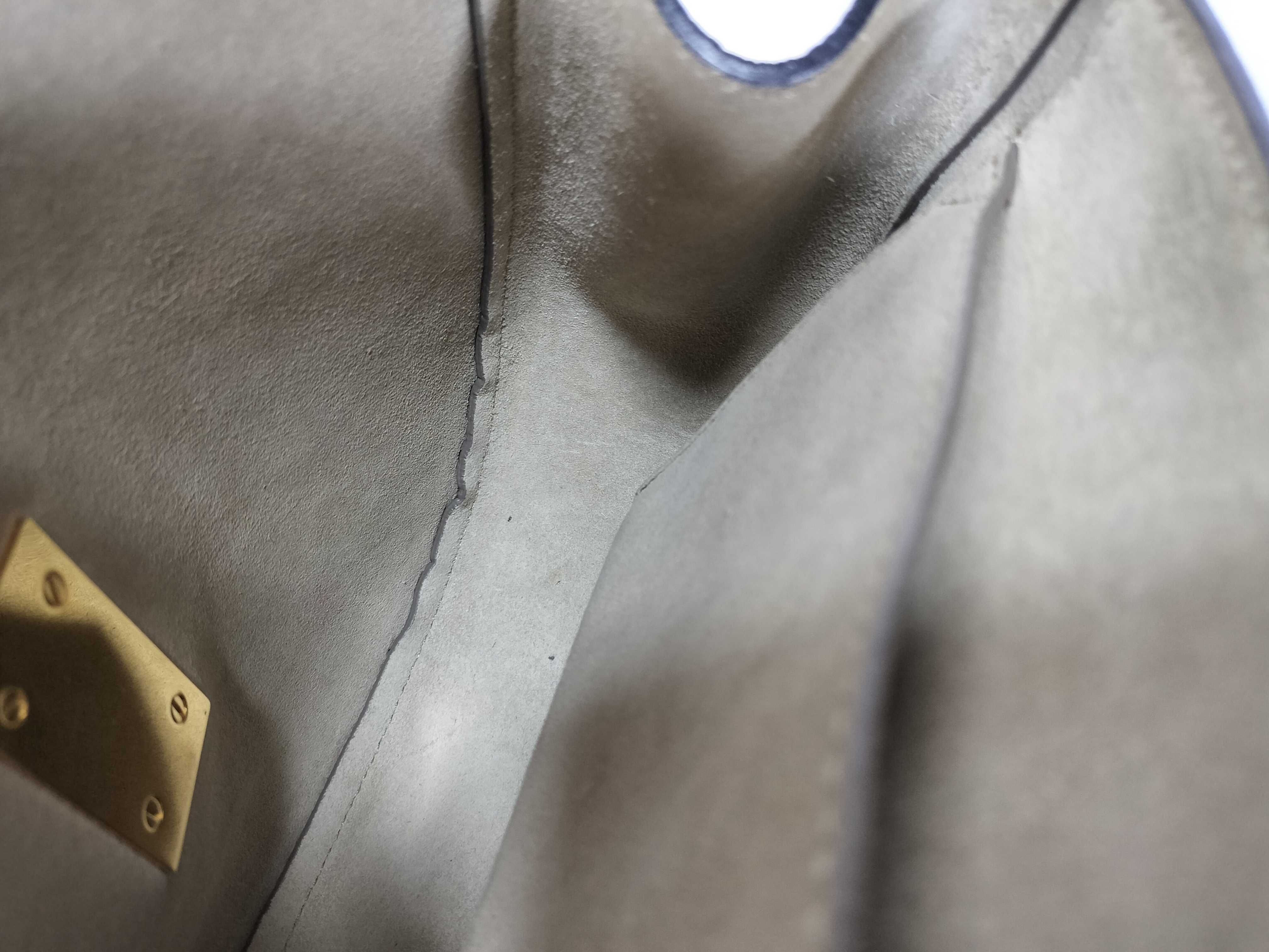 Drew Small Leather Chain Shoulder Bag — view 10