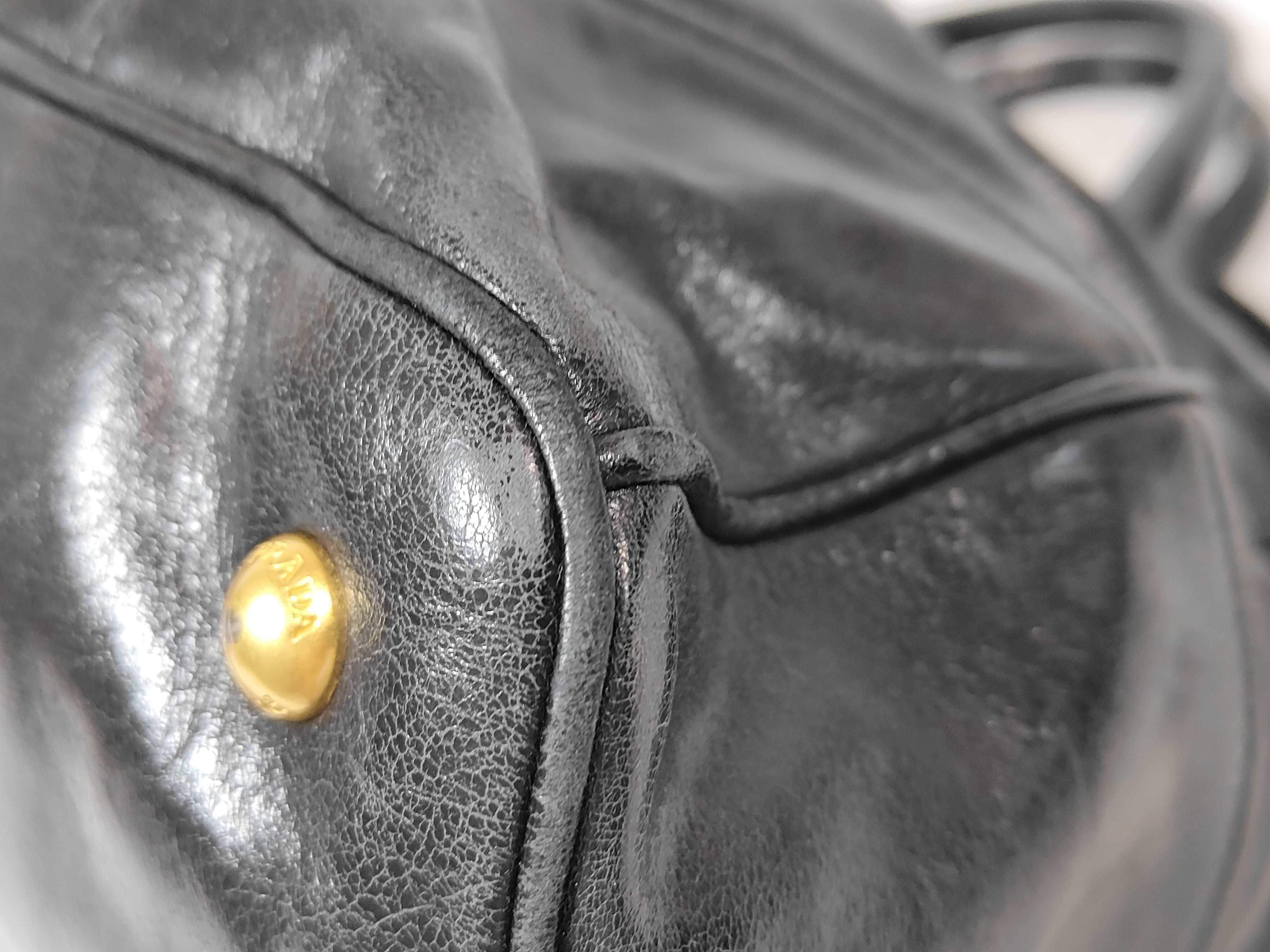 BN2533 Tote Bag with Leather Tag, Vitello Shine Finish, Handbag — view 5