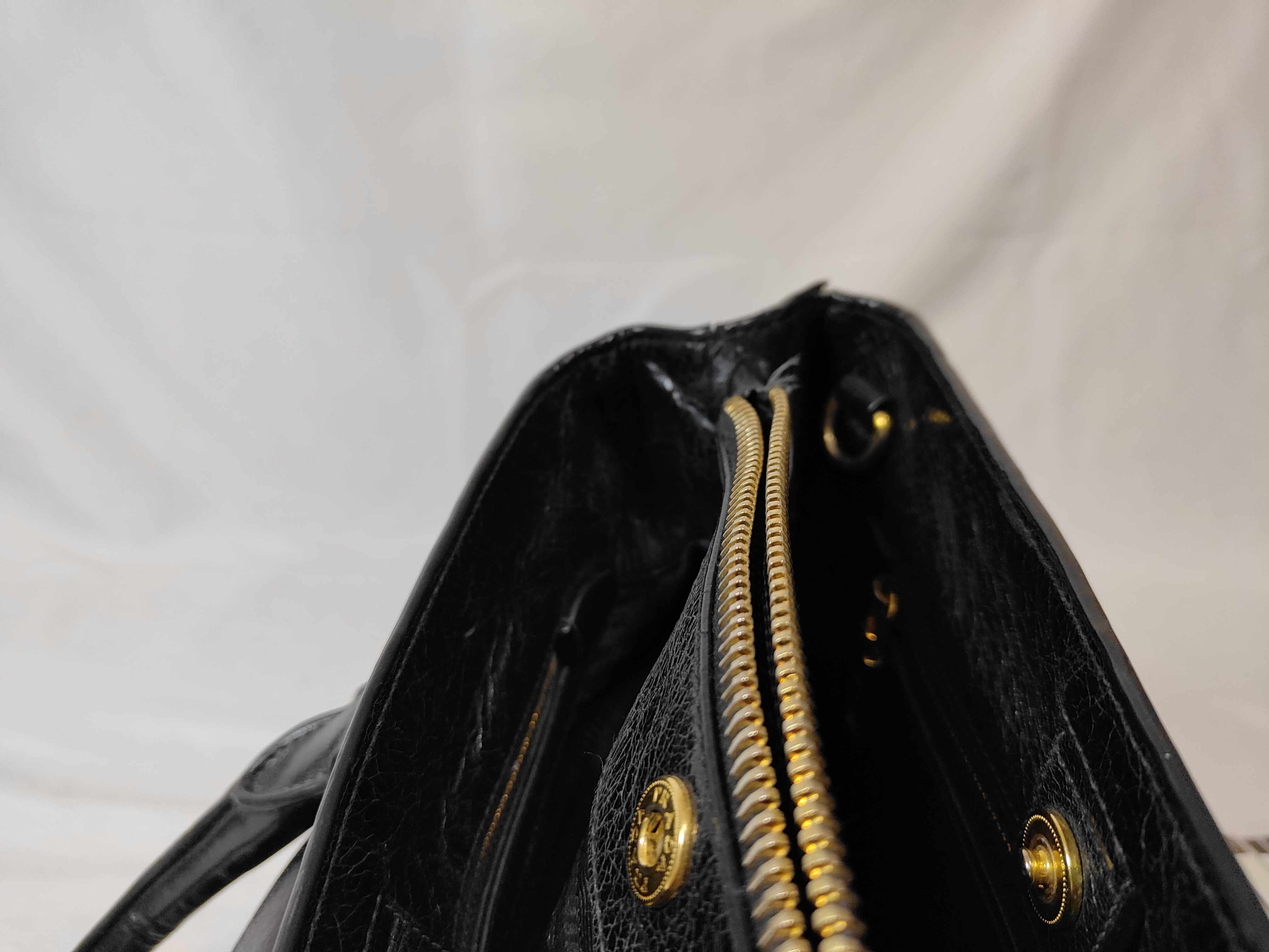 BN2533 Tote Bag with Leather Tag, Vitello Shine Finish, Handbag — view 7