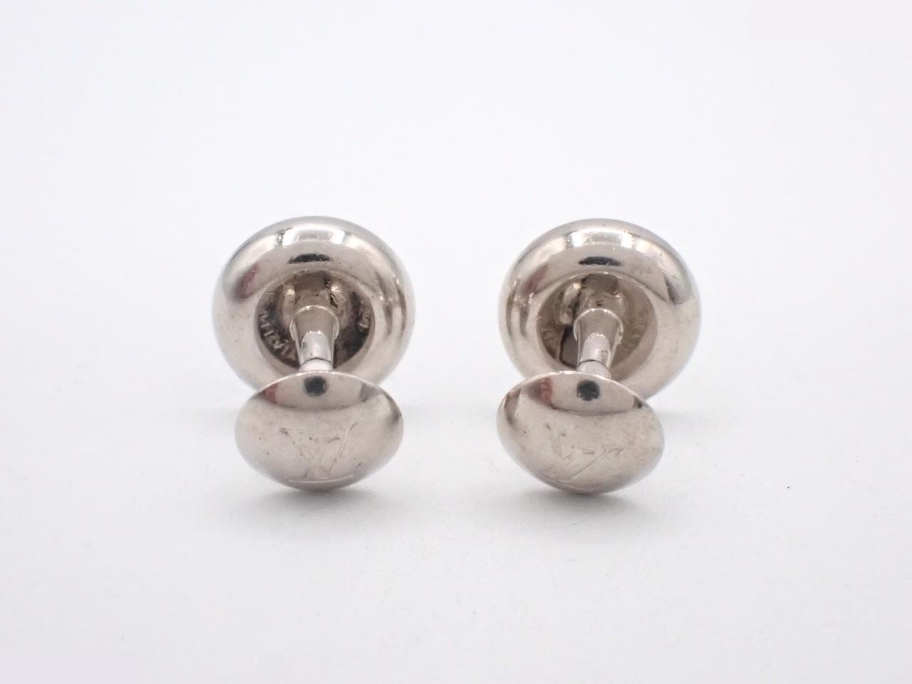 Monogram Cufflinks, Silver — view 2
