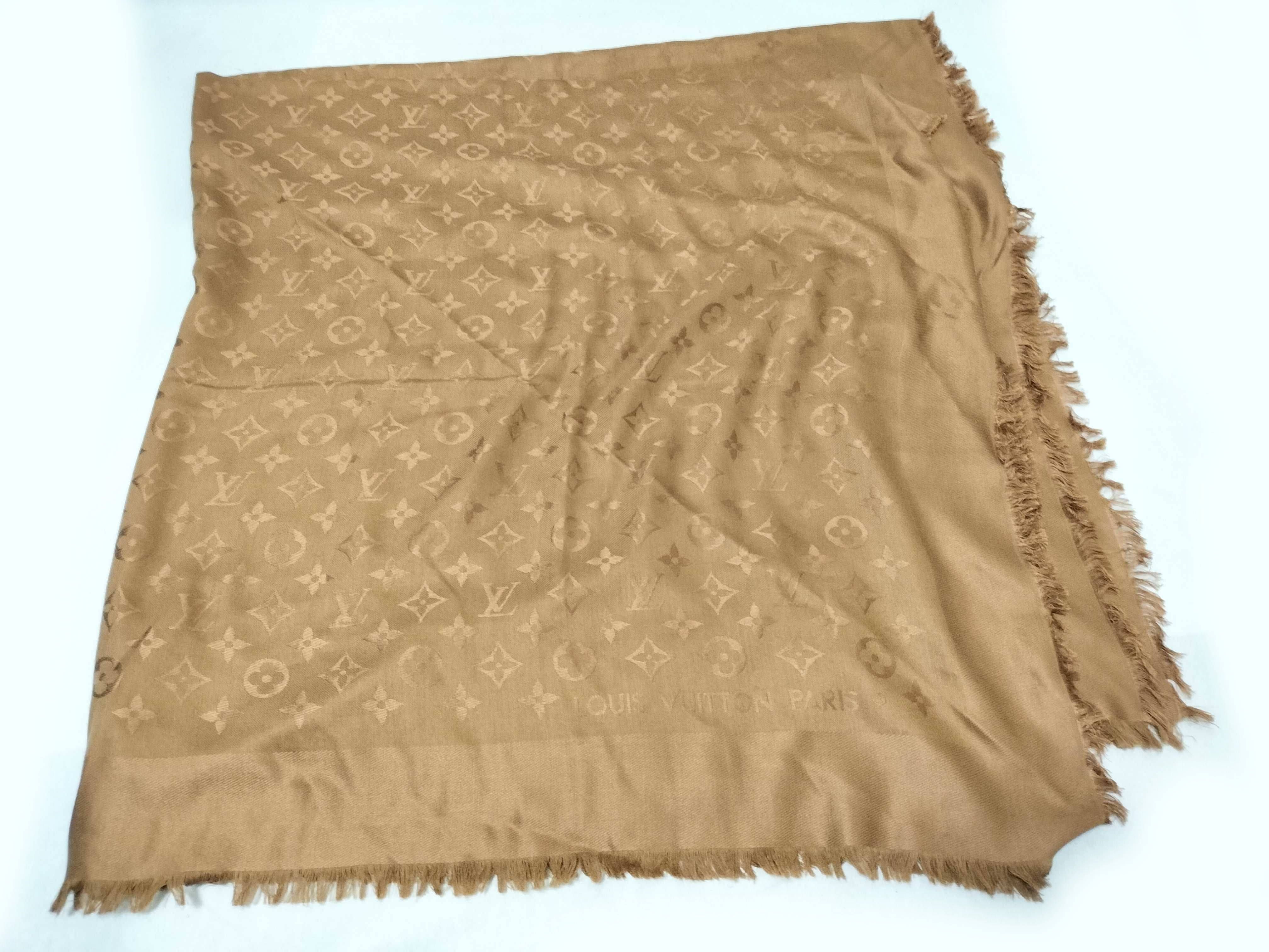 Large Stole, Brown, Other Accessories — view 2
