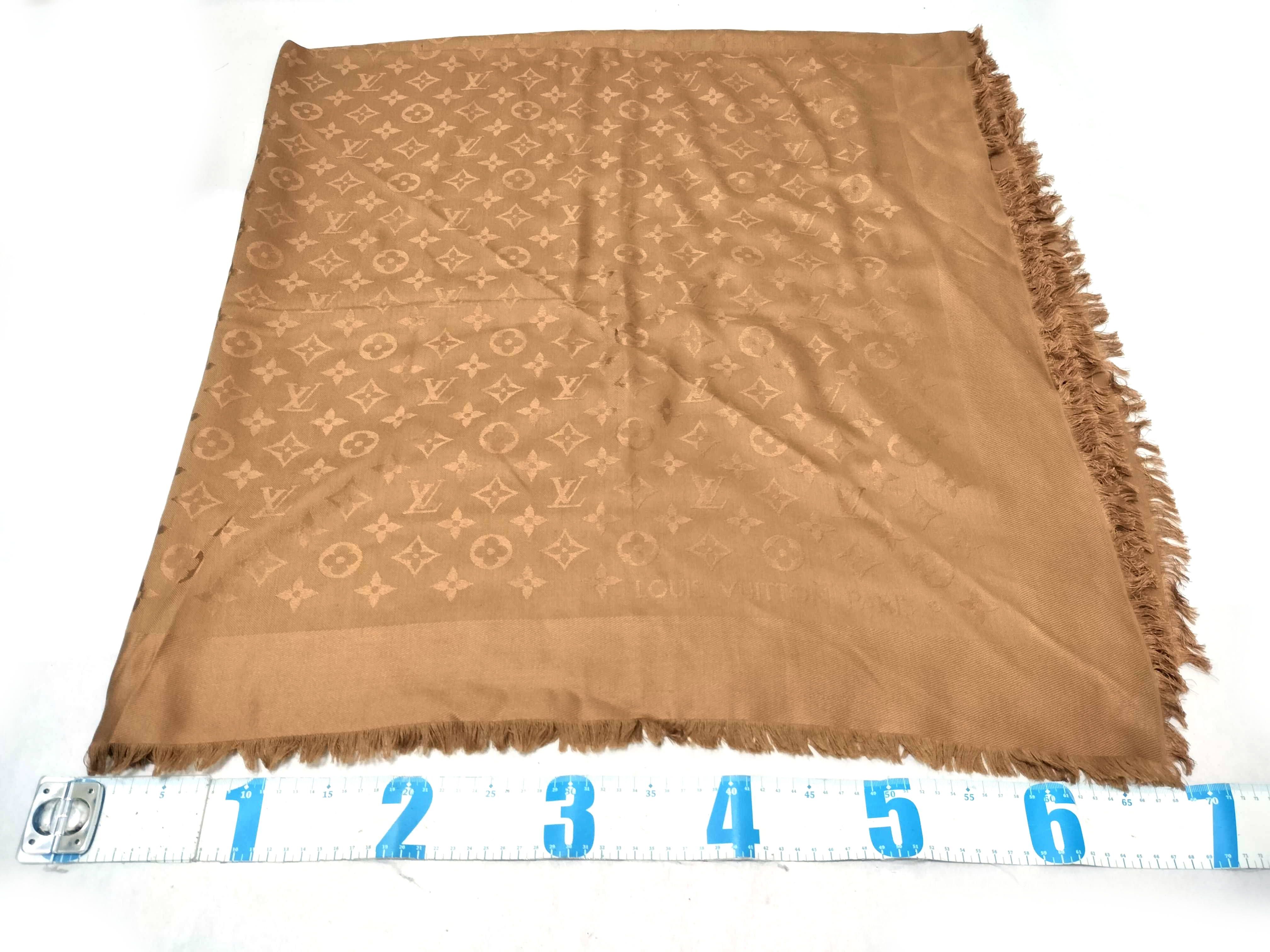 Large Stole, Brown, Other Accessories — view 6