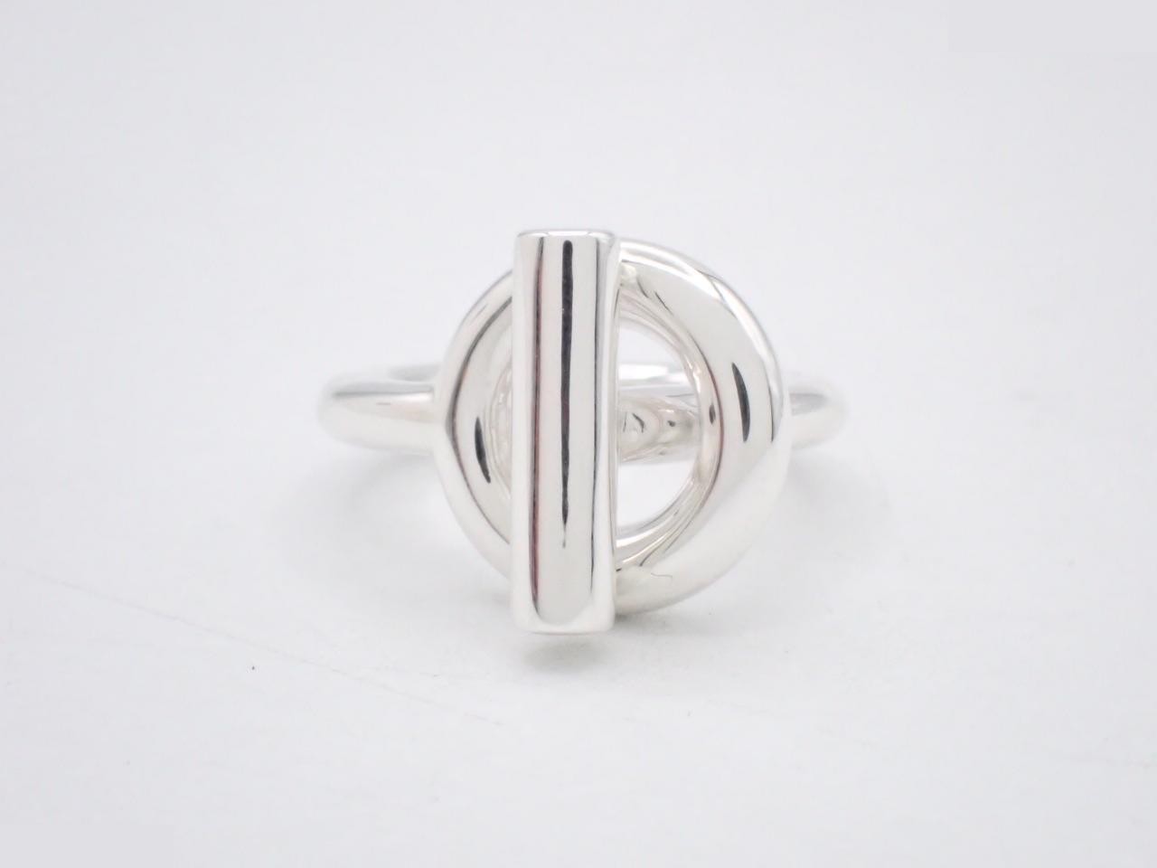 Ag925/10.0g Echappé Ring, Stamped 52, Actual Size #11