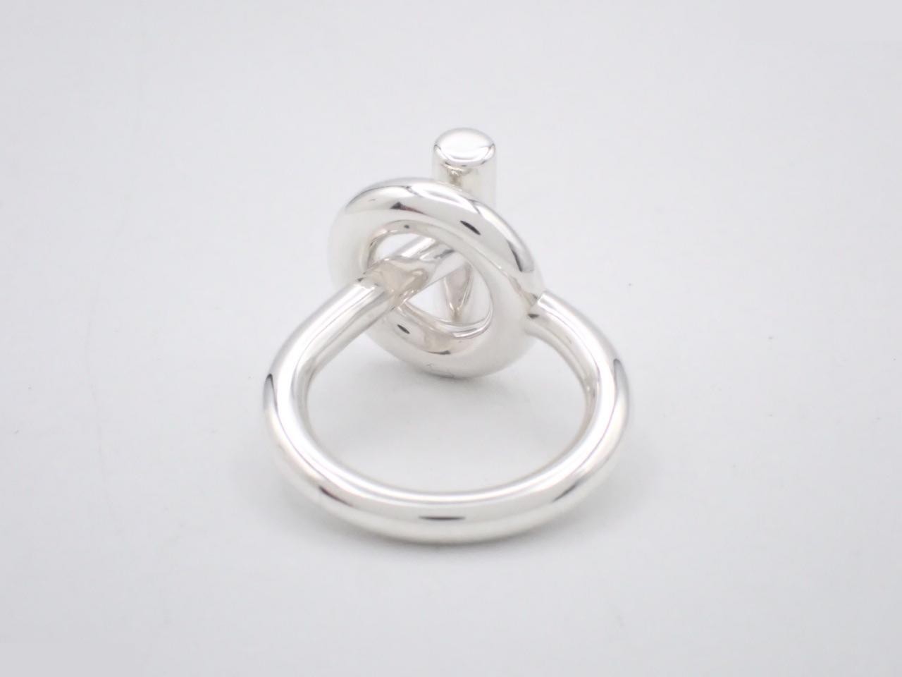 Ag925/10.0g Echappé Ring, Stamped 52, Actual Size #11 — view 2