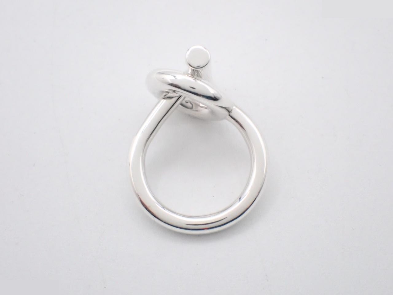 Ag925/10.0g Echappé Ring, Stamped 52, Actual Size #11 — view 3