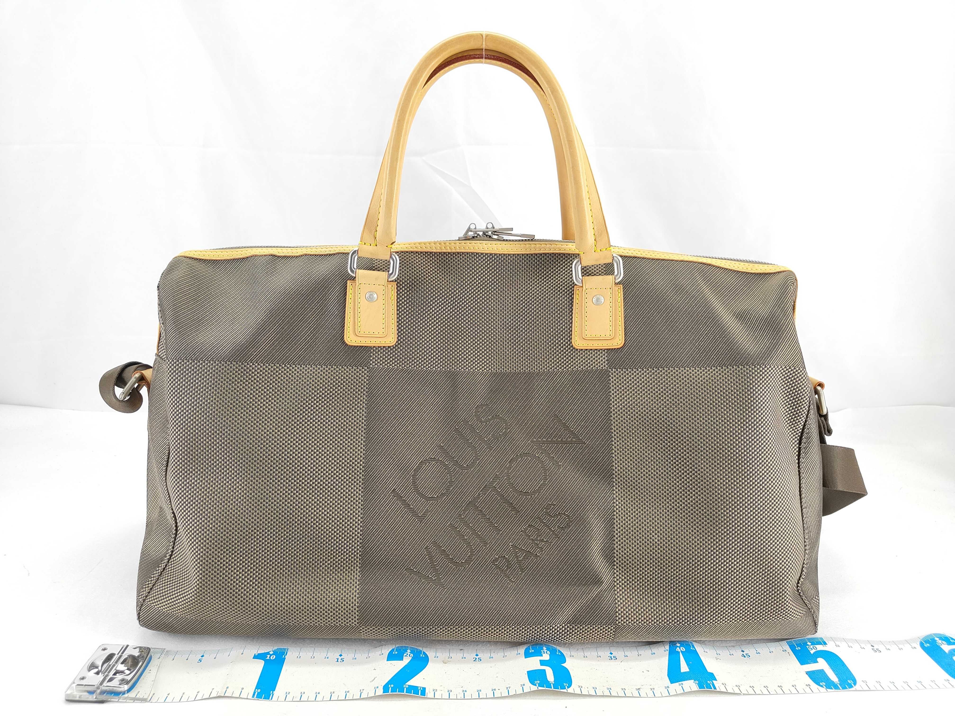 Damier Geant Albatross M93602 SP0076 Brown Boston Bag — view 2