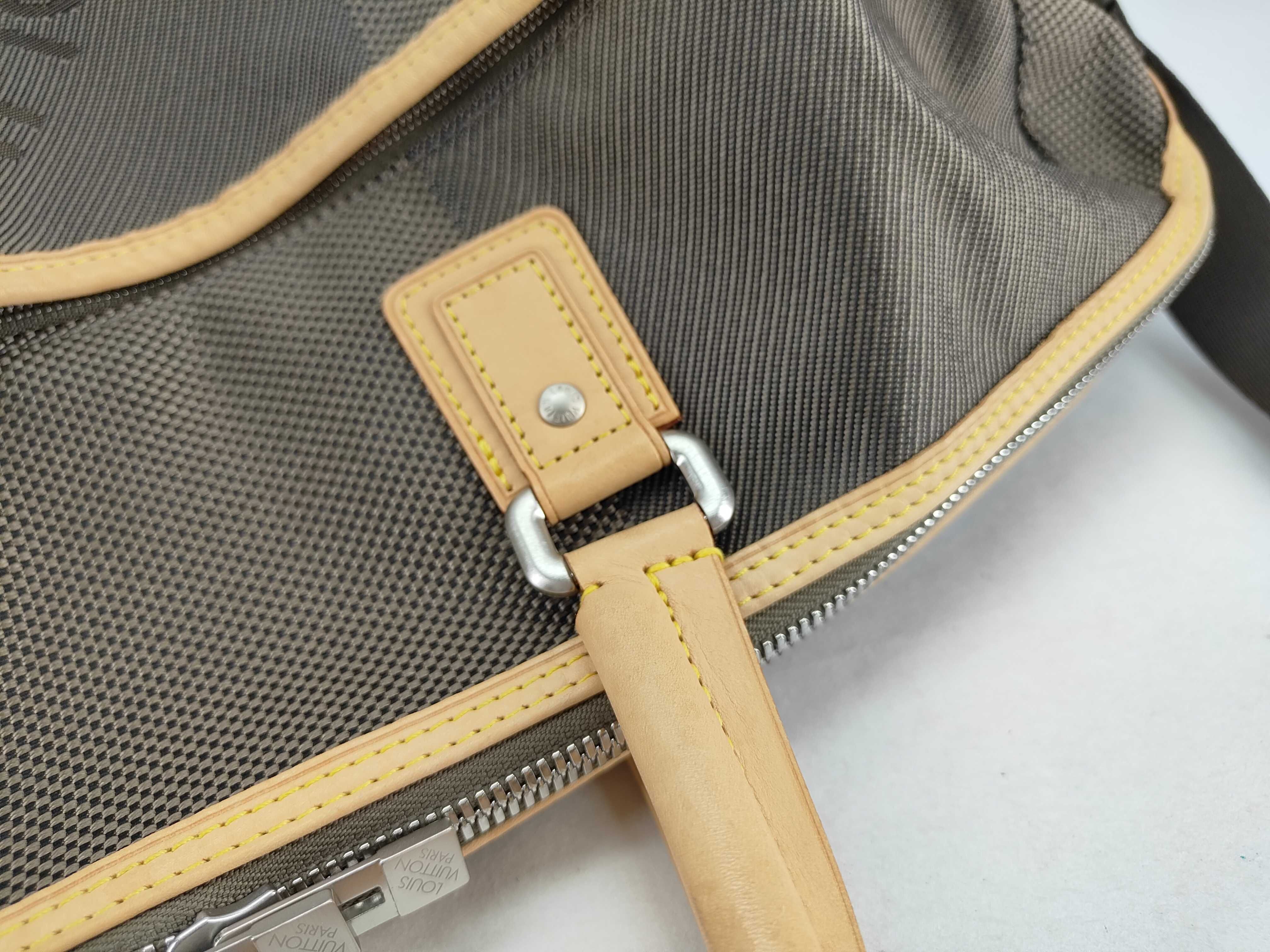 Damier Geant Albatross M93602 SP0076 Brown Boston Bag — view 6