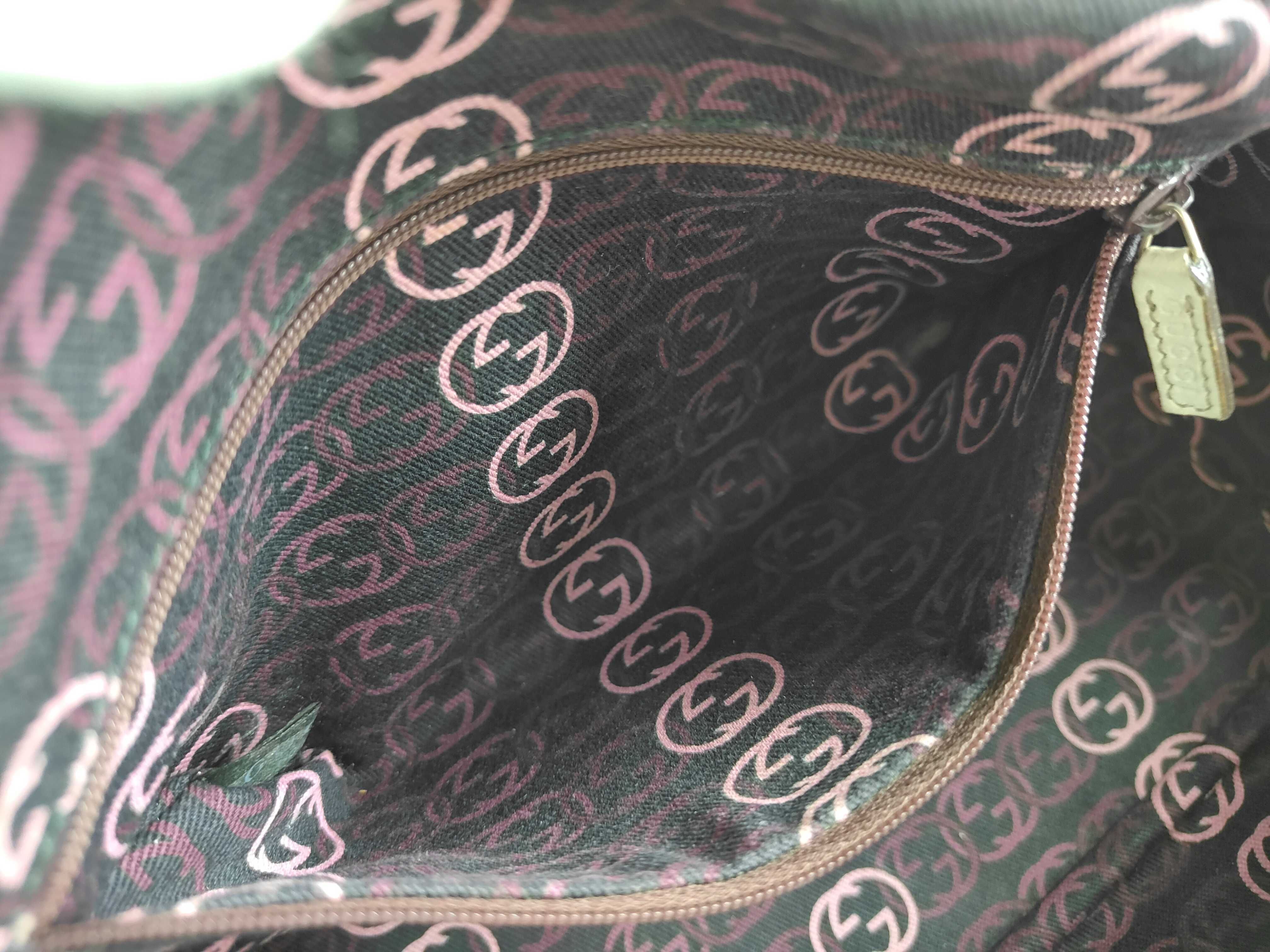 Webbing GG Logo Jacquard Ribbon Tote Bag 161720 Boston Bag — view 13