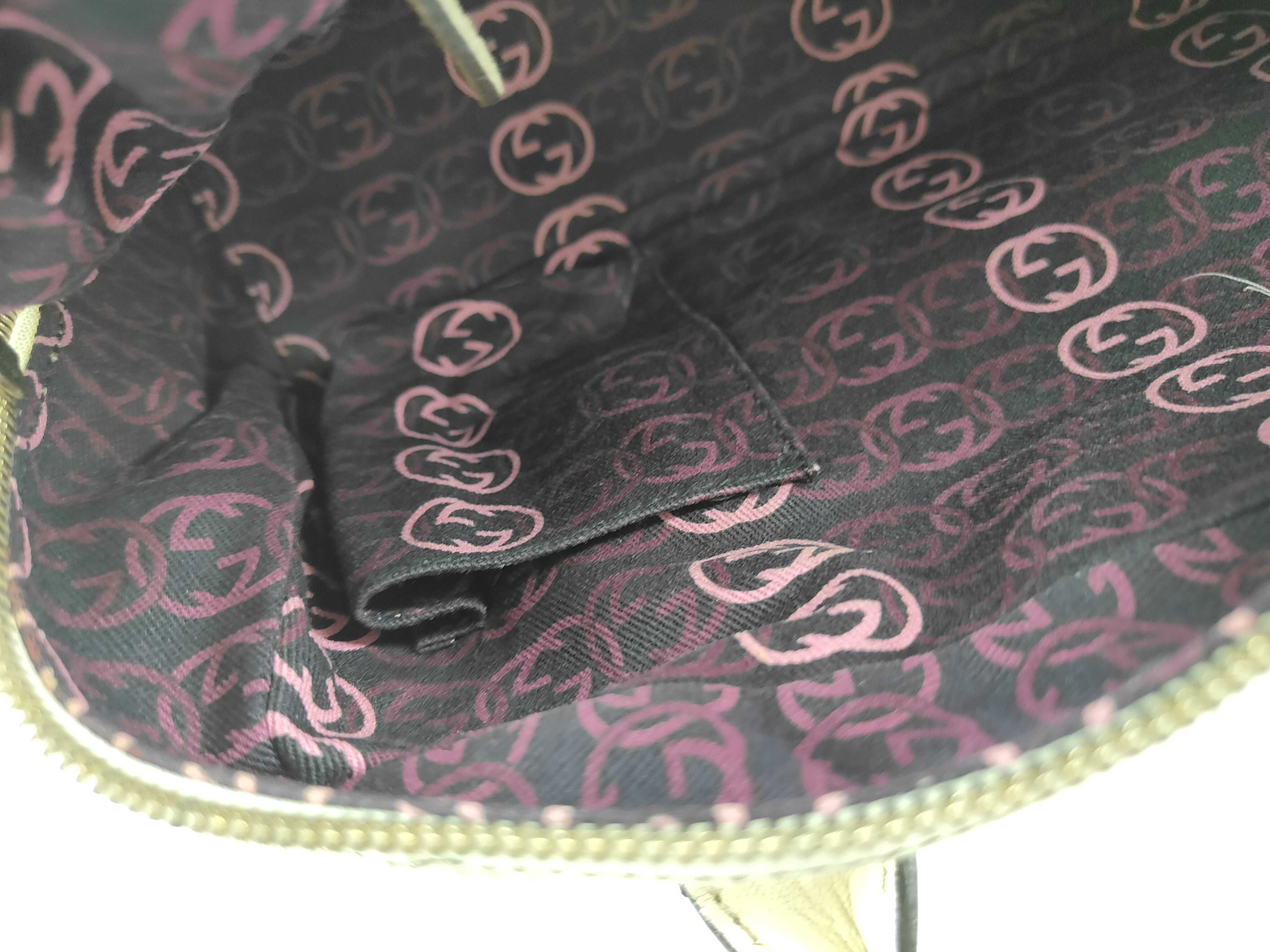 Webbing GG Logo Jacquard Ribbon Tote Bag 161720 Boston Bag — view 15