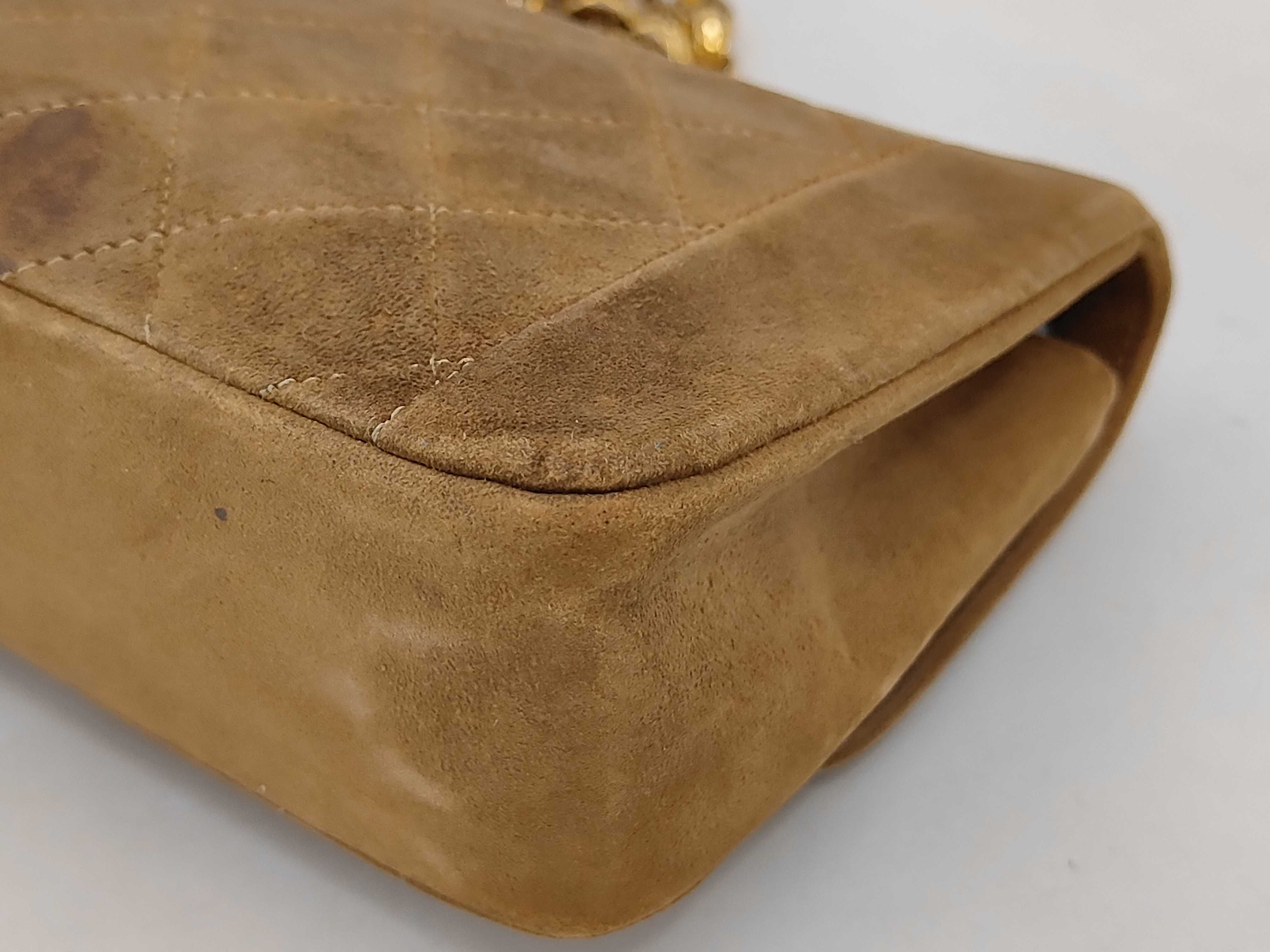 Suede Shoulder Bag Matelassé Shoulder Bag — view 3