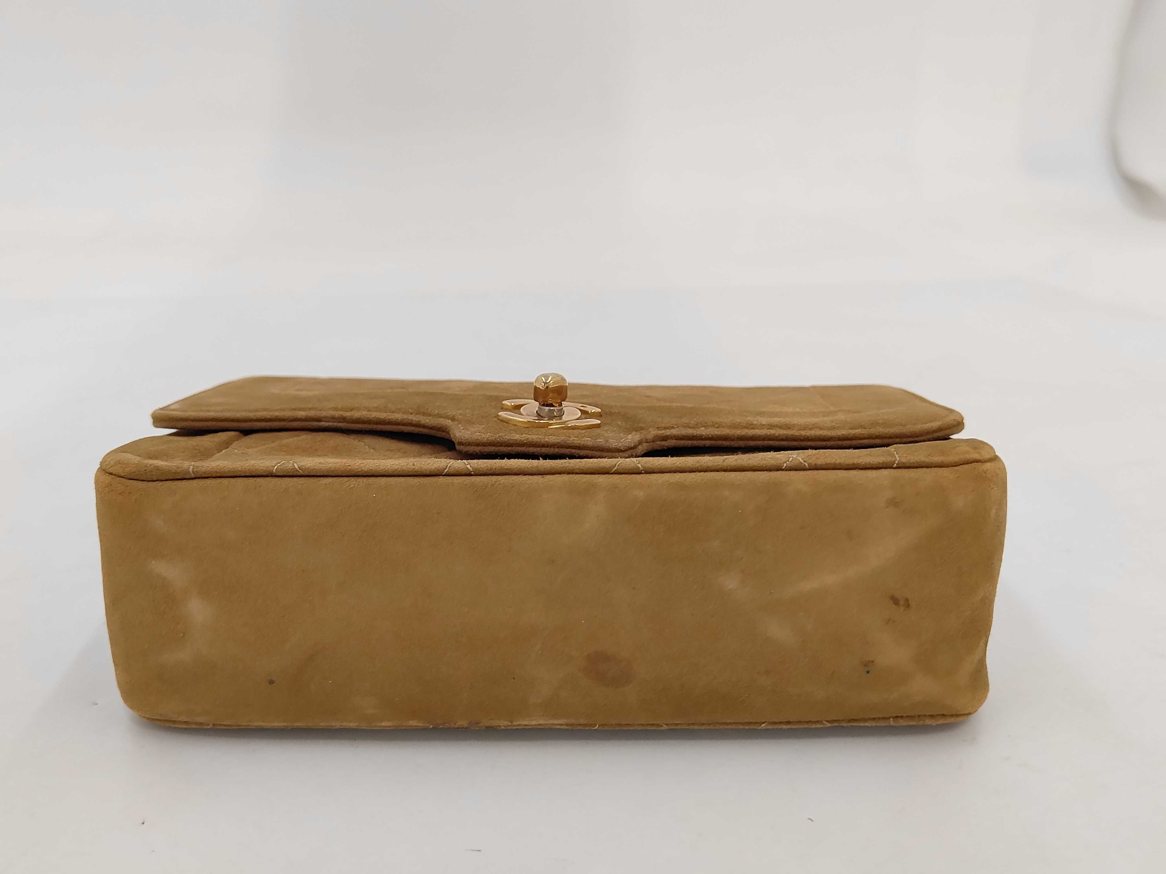 Suede Shoulder Bag Matelassé Shoulder Bag — view 4