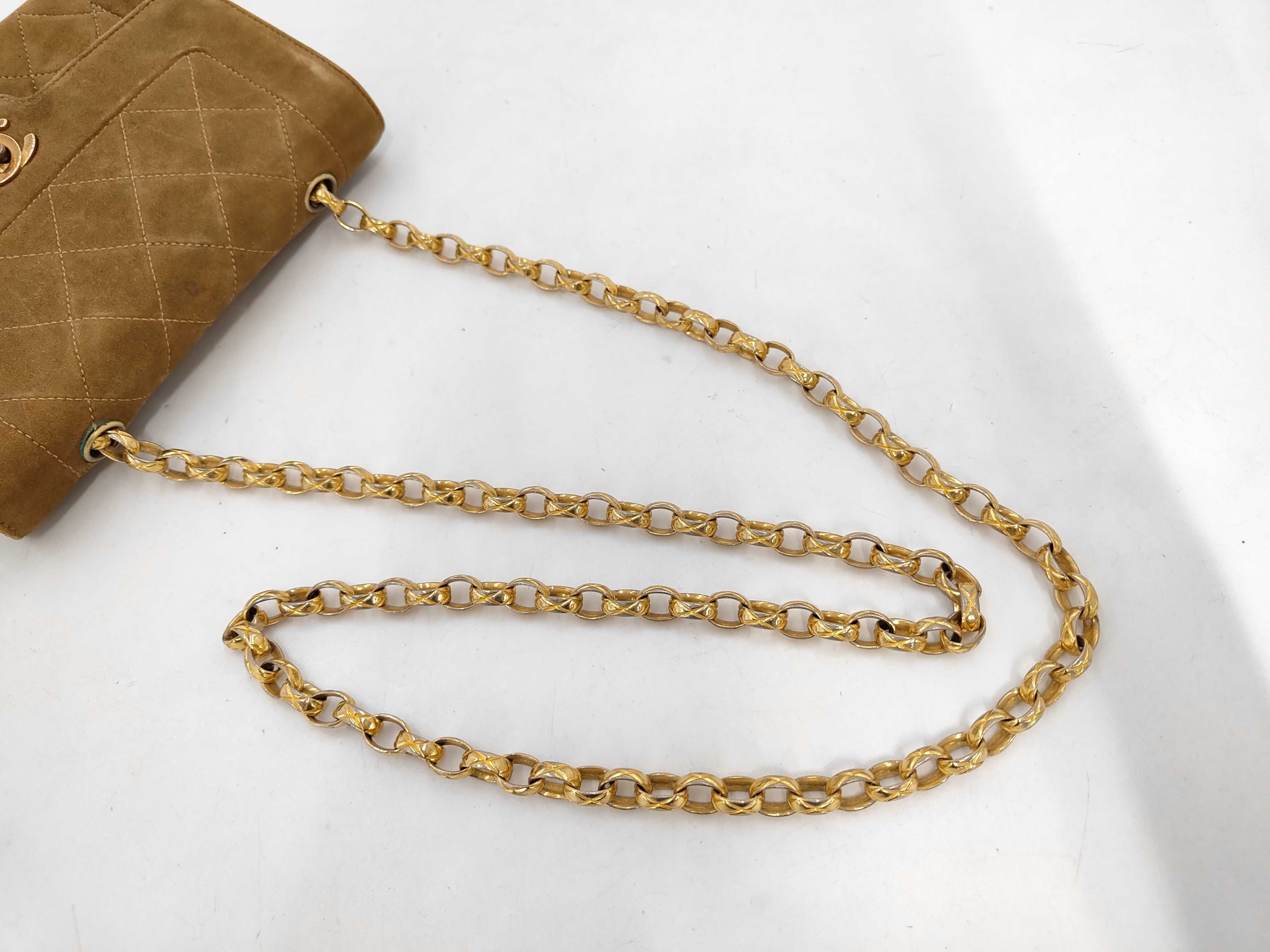 Suede Shoulder Bag Matelassé Shoulder Bag — view 5
