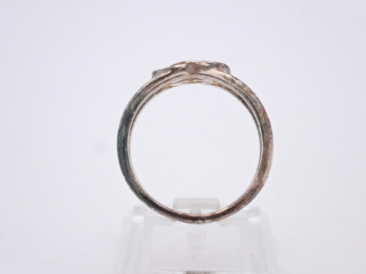 ring, SV925/5.0g, #19.5 — view 3