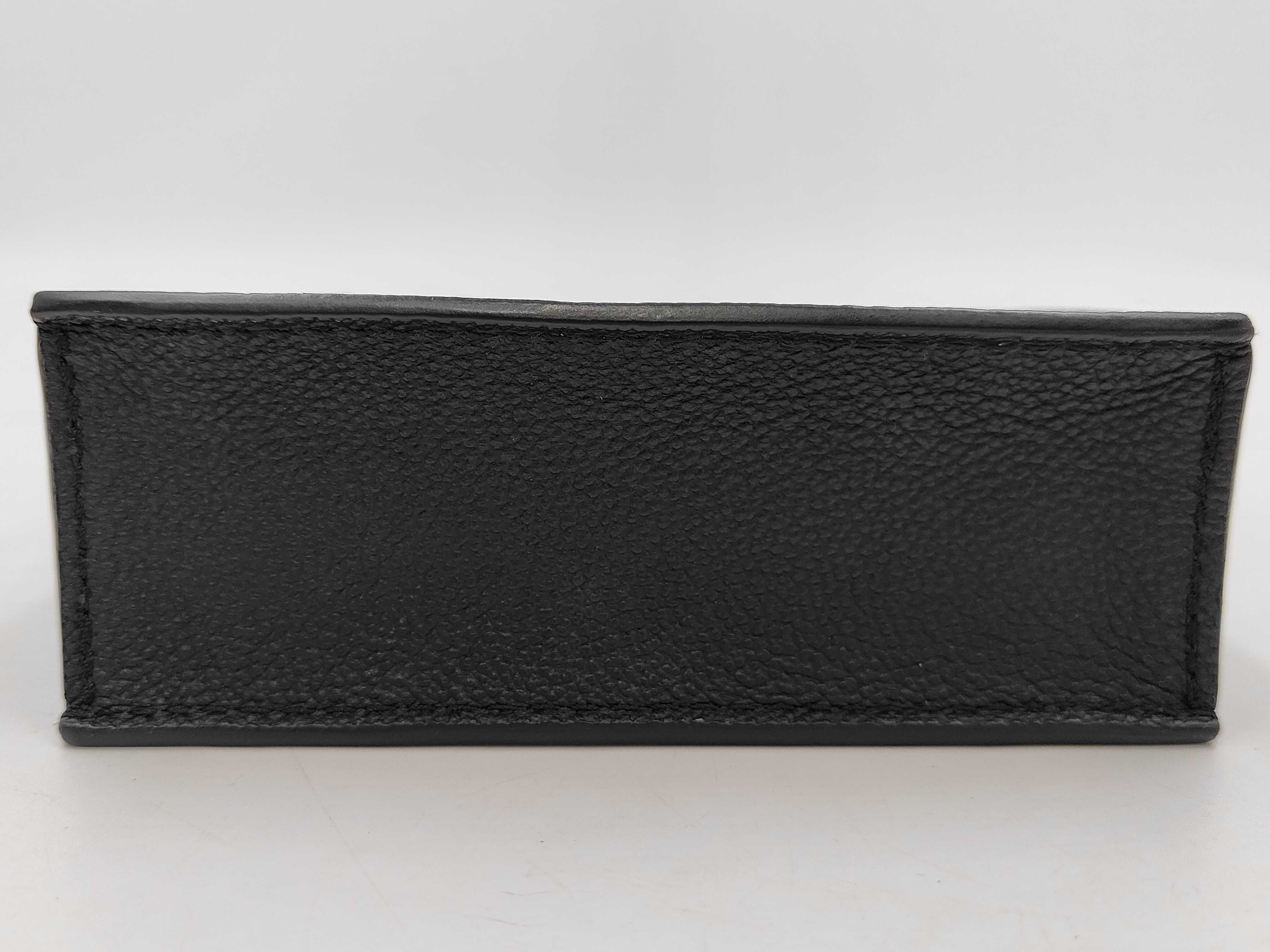 Monogram Empreinte Louis Vuitton Petite Sac Plat 2-Way Shoulder Bag Monogram Empreinte M57937 Black Handbag — view 3